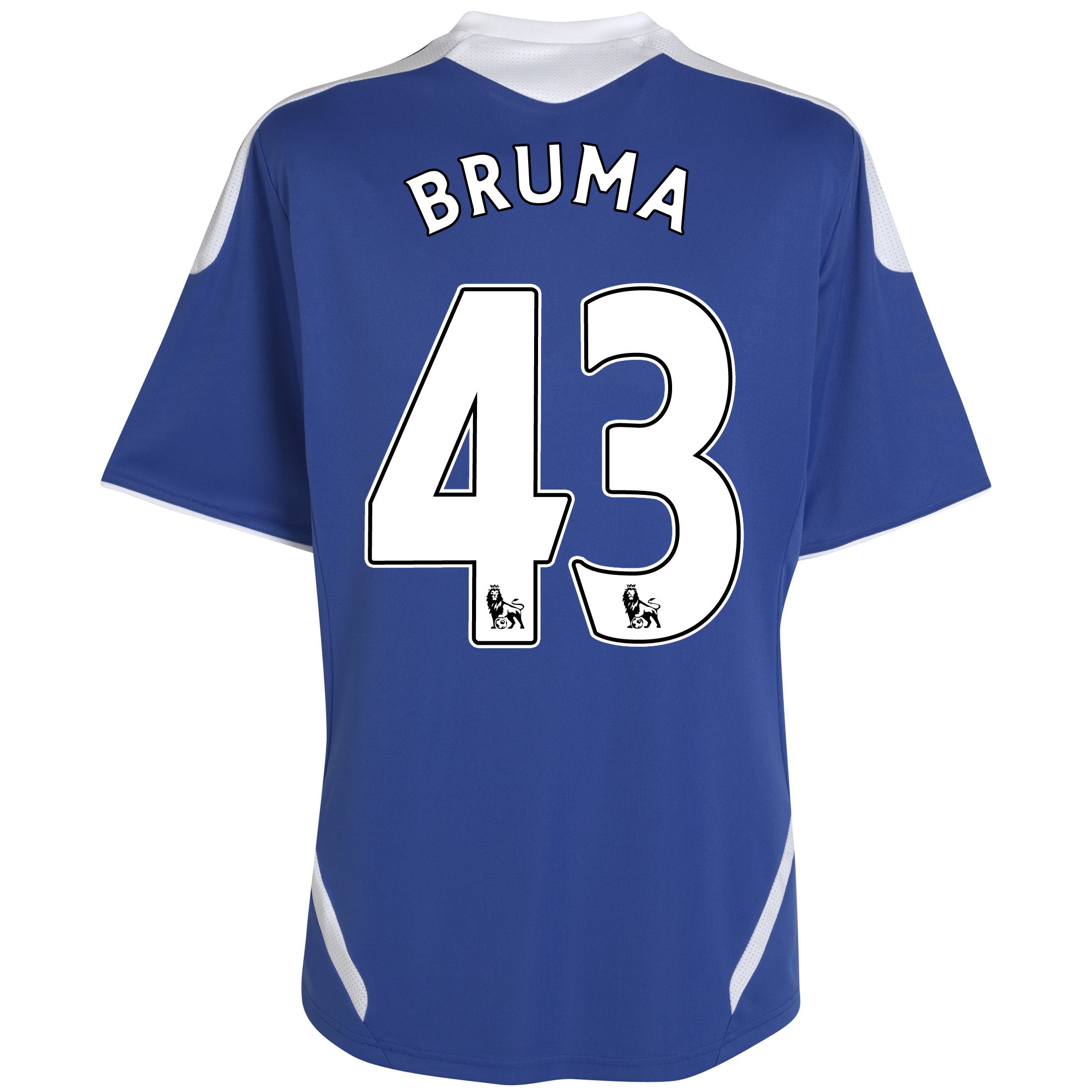 Chelsea Home Shirt 201112 Outsize with Bruma 43 printing