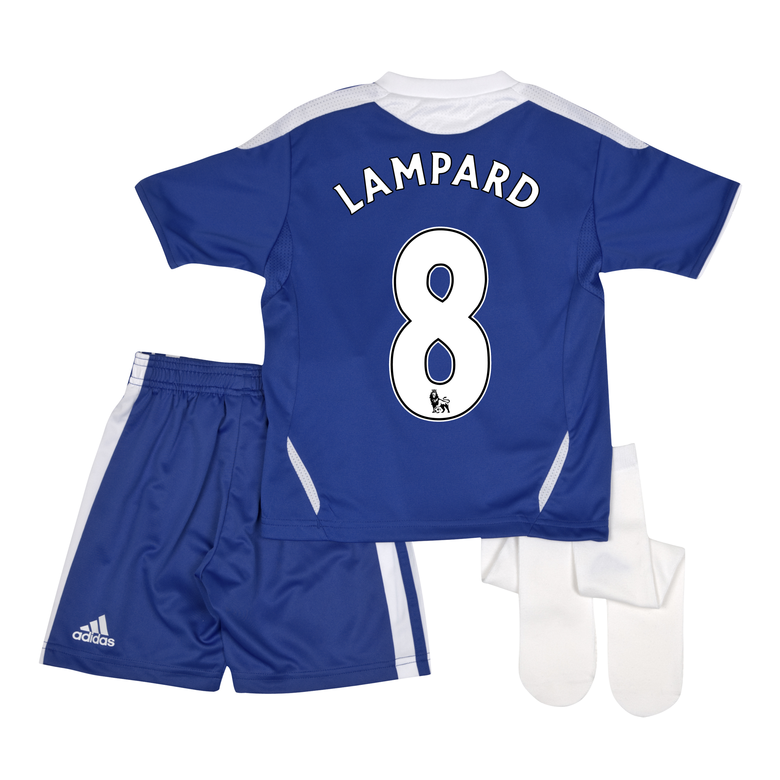 Chelsea Home Mini Kit 2011/12 with Lampard 8 printing