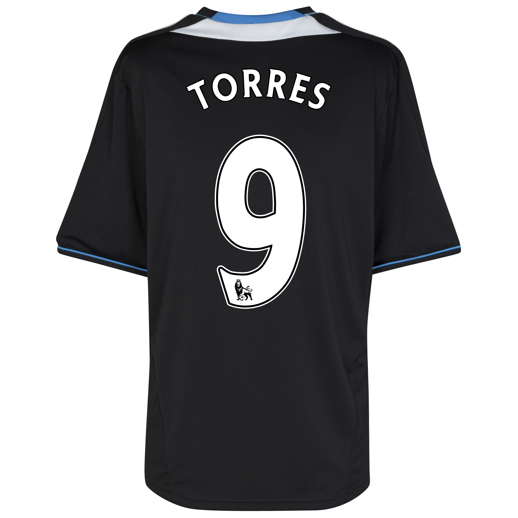 Chelsea Away Shirt 201112 with Torres 9 printing