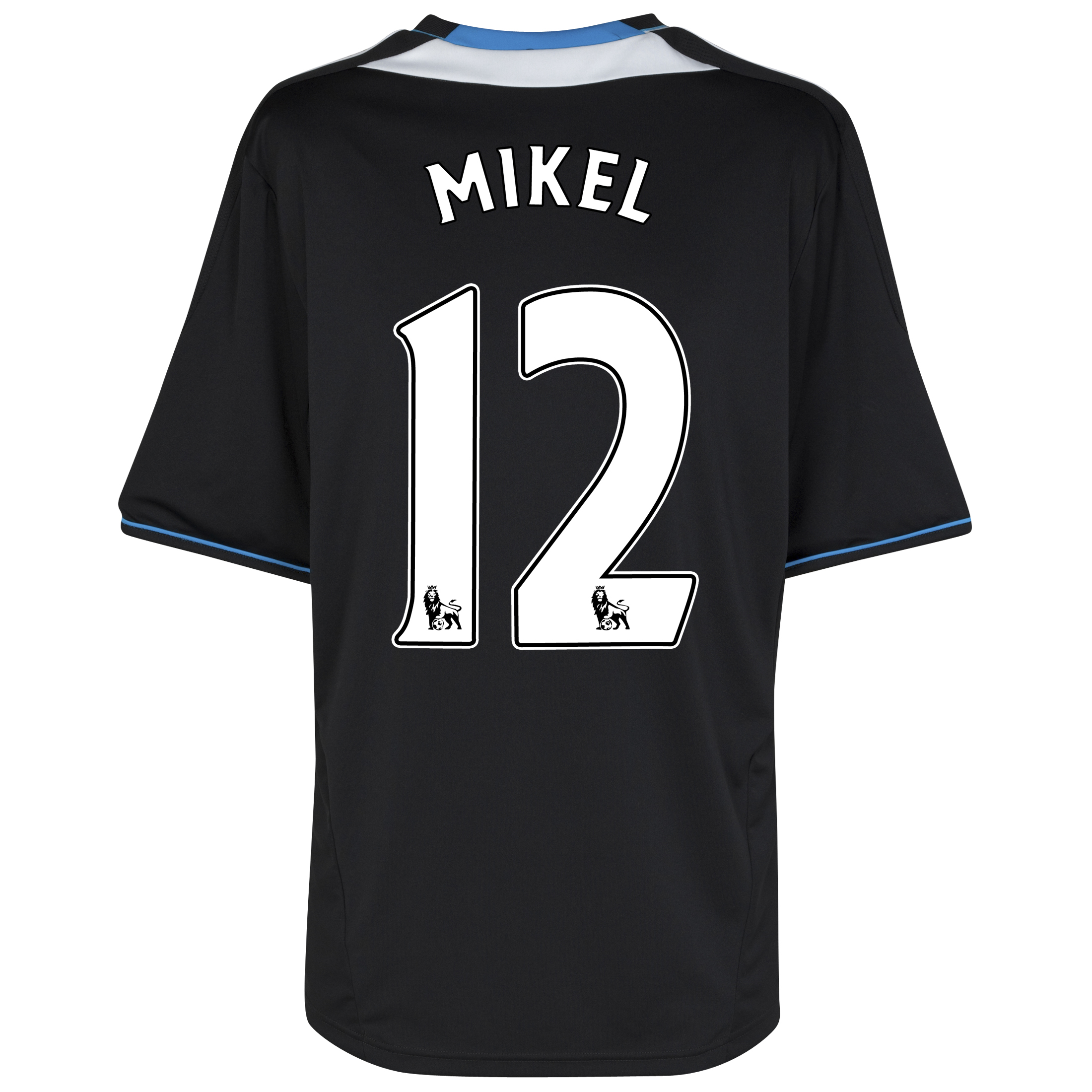 Chelsea Away Shirt 2011/12 with Mikel 12 printing.