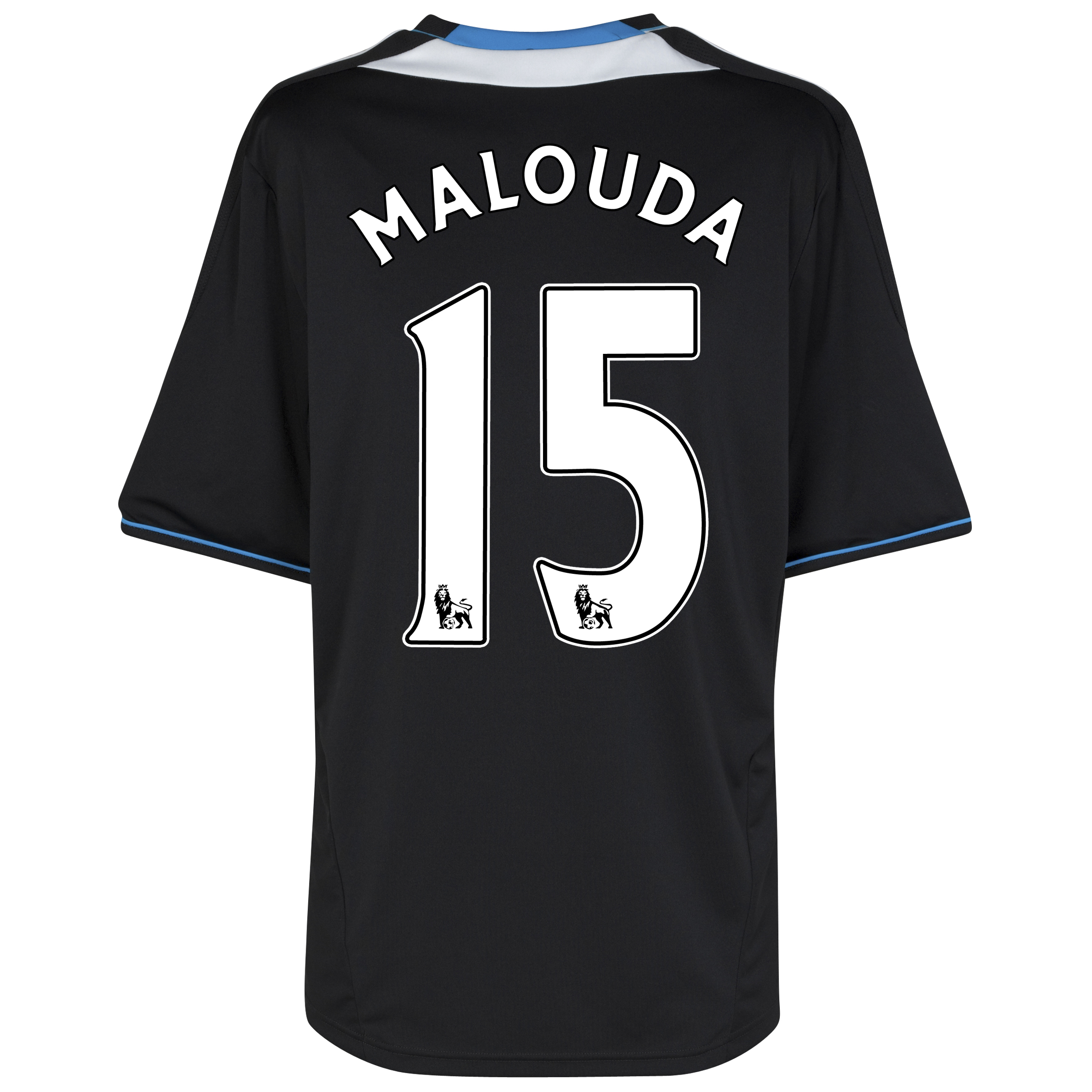 Chelsea Away Shirt 2011/12 with Malouda 15 printing