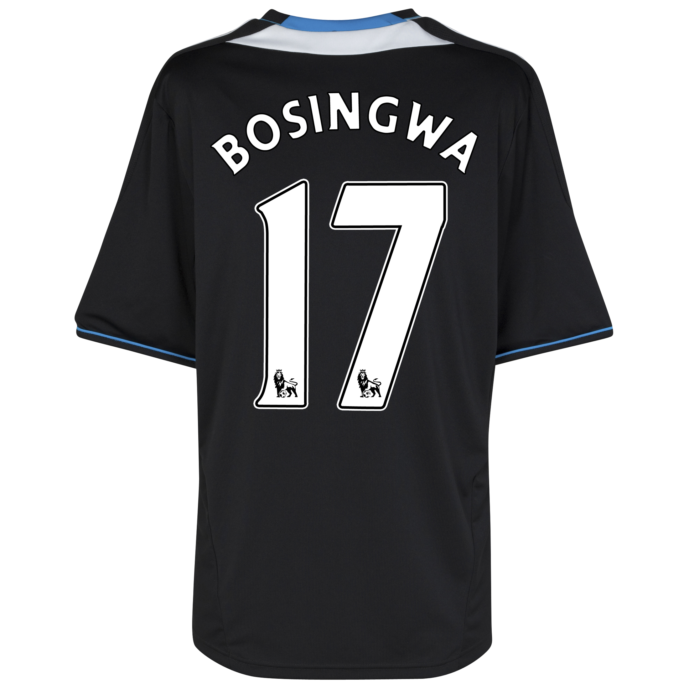 Chelsea Away Shirt 2011/12 with Bosingwa 17 printing