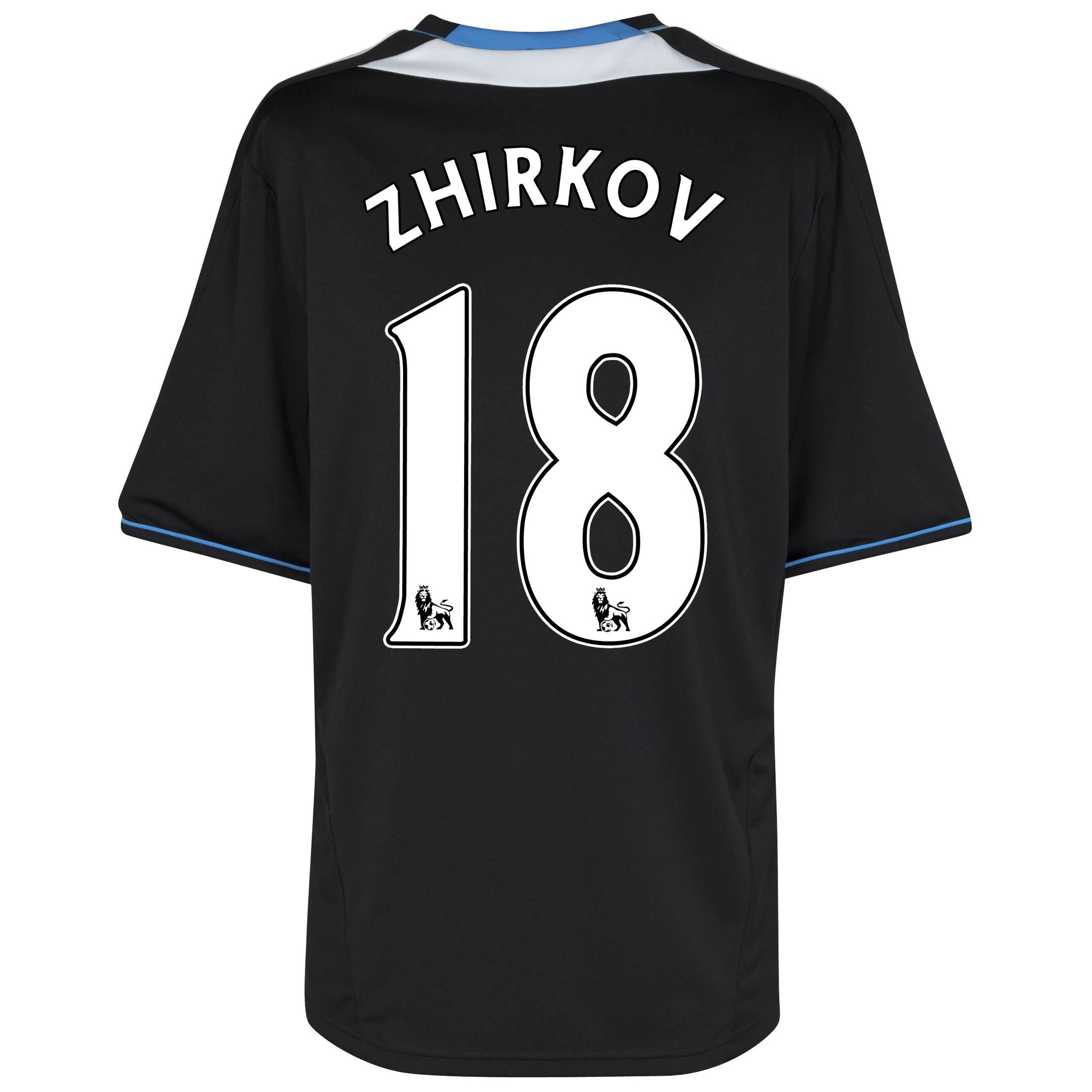 Chelsea Away Shirt 201112 with Zhirkov 18 printing