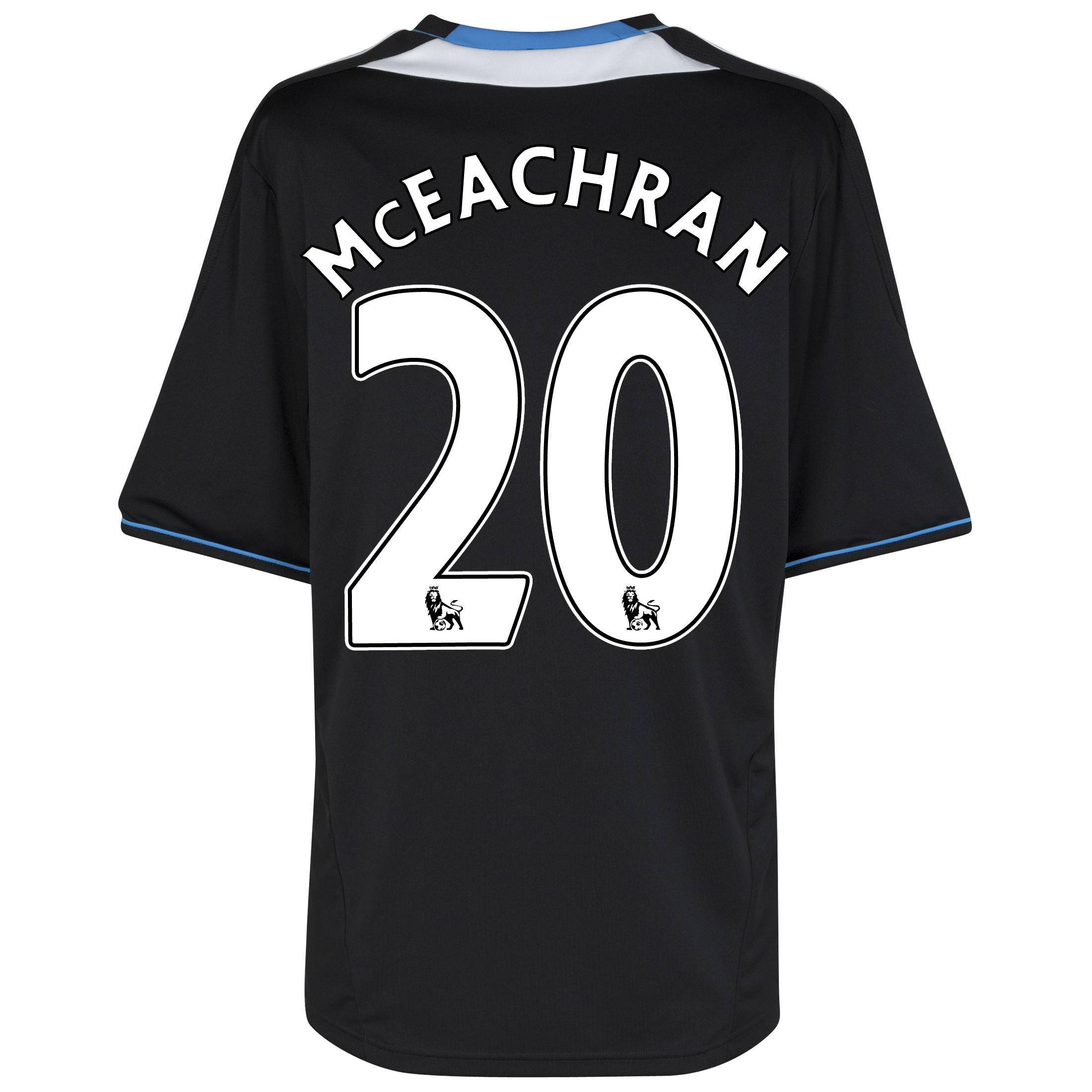 Chelsea Away Shirt 2011/12 with McEachran 20 printing.