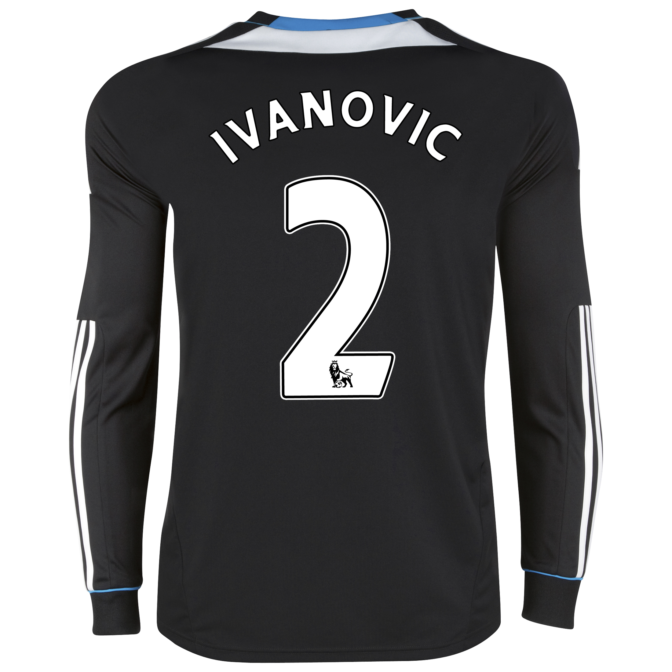 Chelsea Away Shirt 2011/12 - Long Sleeve with Ivanovic 2 printing.