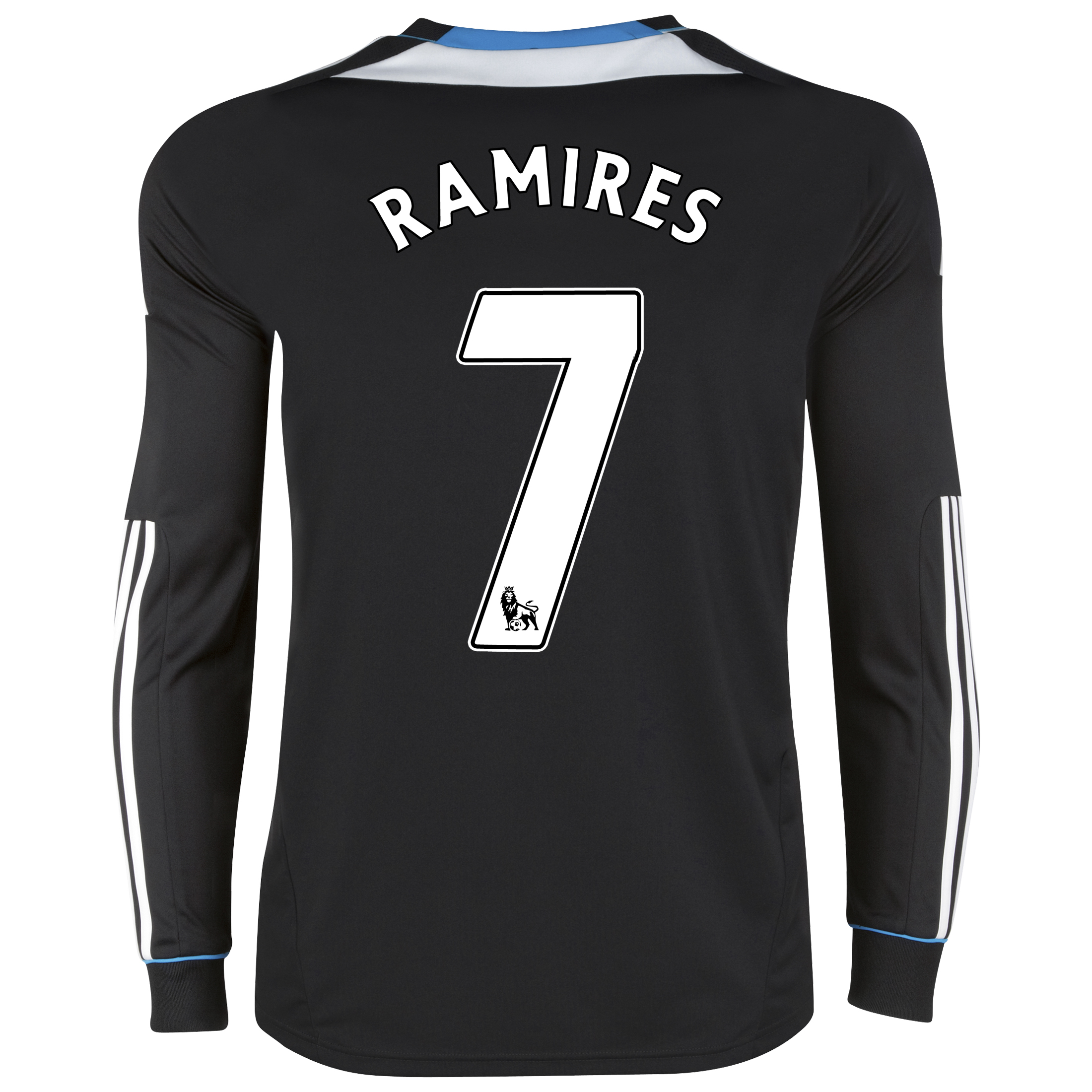 Chelsea Away Shirt 2011/12 - Long Sleeve with Ramires 7 printing.