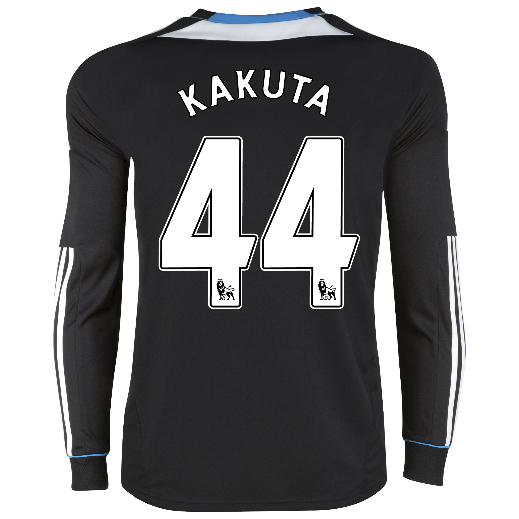 Chelsea Away Shirt 201112 Long Sleeve with Kakuta 44 printing