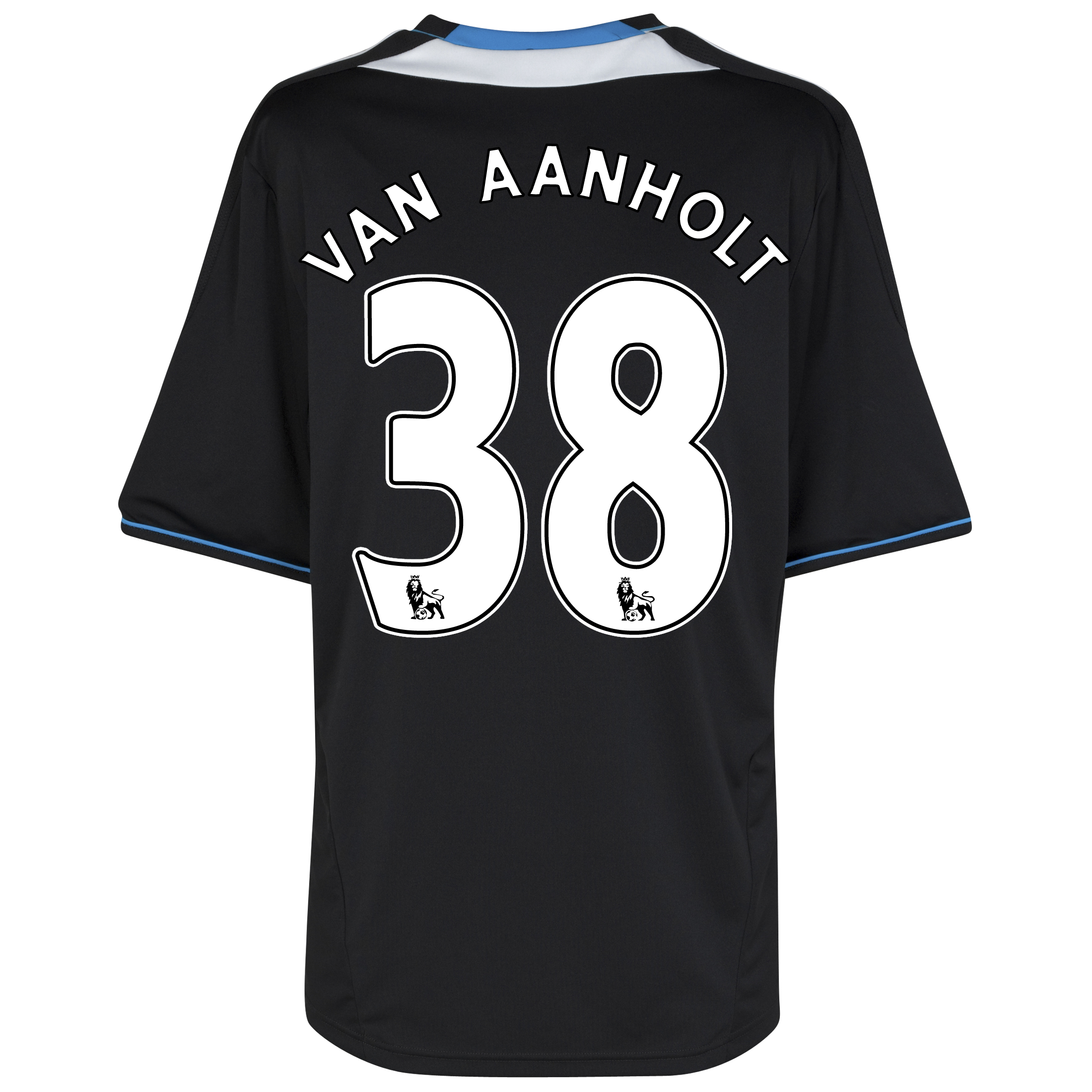 Chelsea Away Shirt 201112 Kids with van Aanholt 38 printing