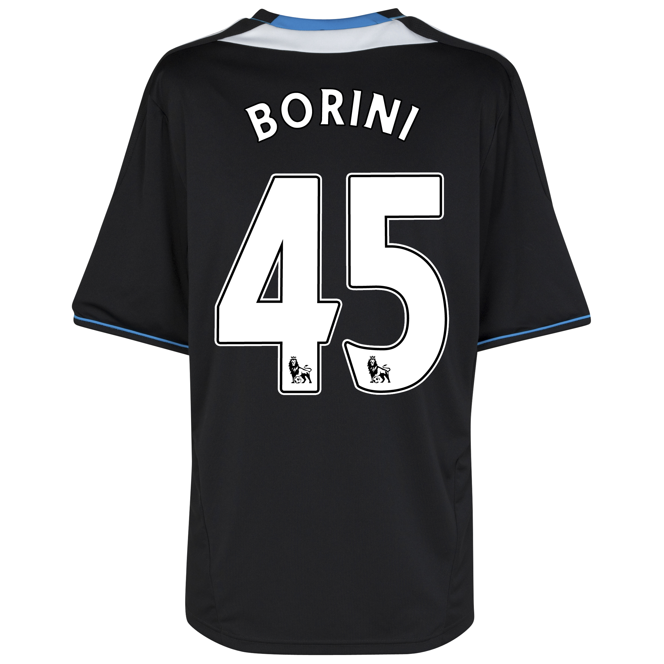 Chelsea Away Shirt 201112 Kids with Borini 45 printing