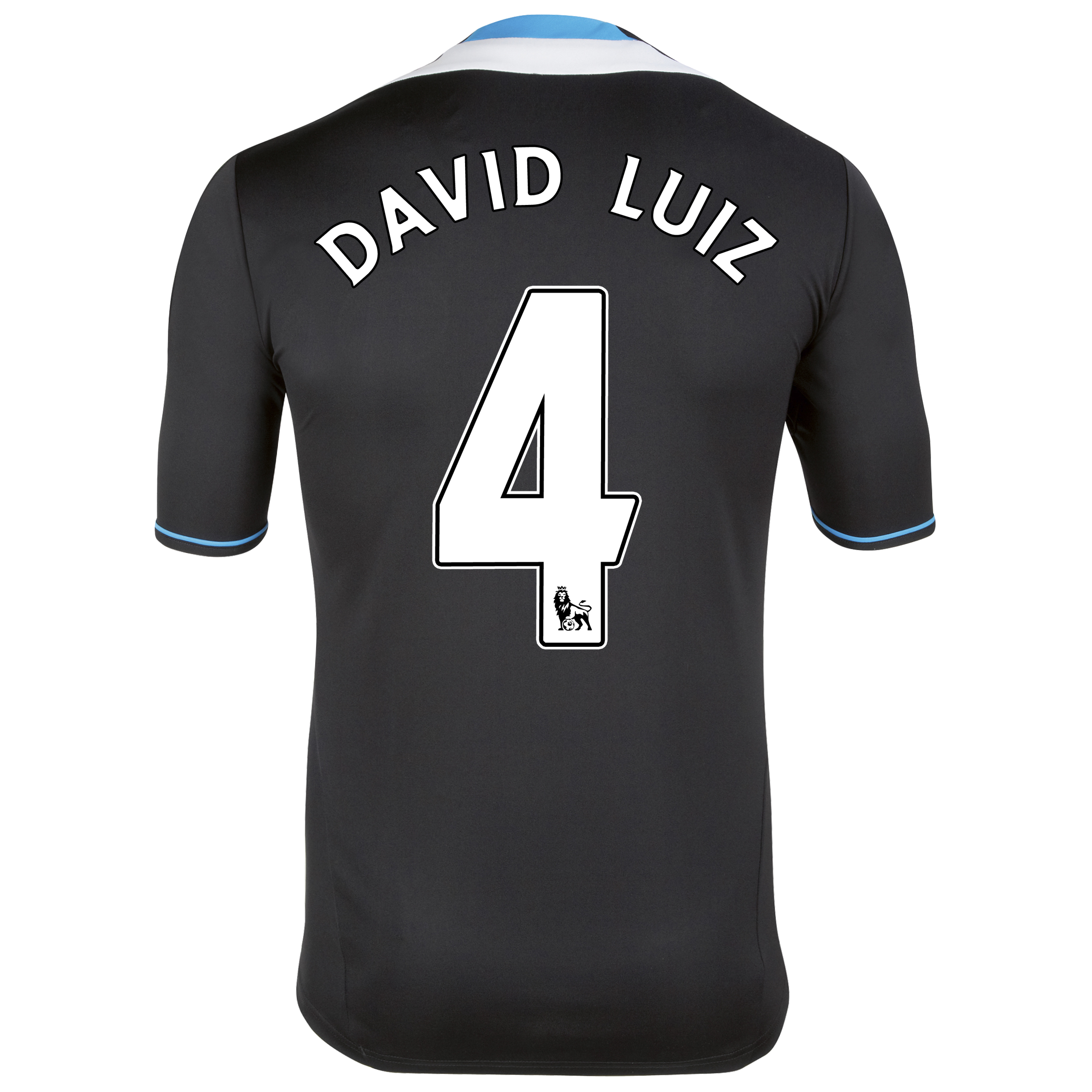 Chelsea Away Shirt 2011/12 - Womens with David Luiz 4 printing.