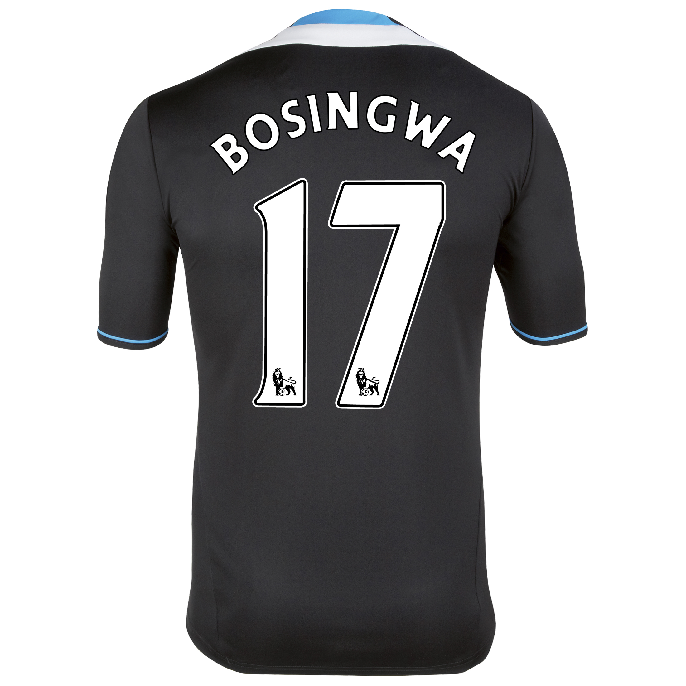 Chelsea Away Shirt 2011/12 - Womens with Bosingwa 17 printing.