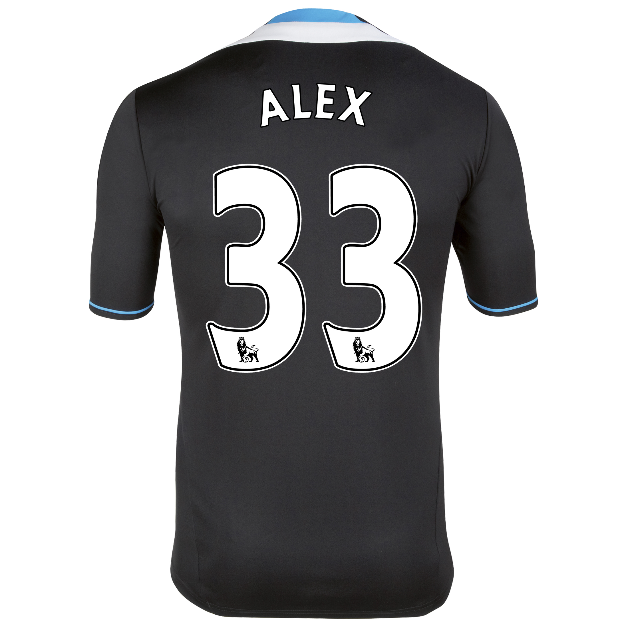 Chelsea Away Shirt 2011/12 - Womens with Alex 33 printing.