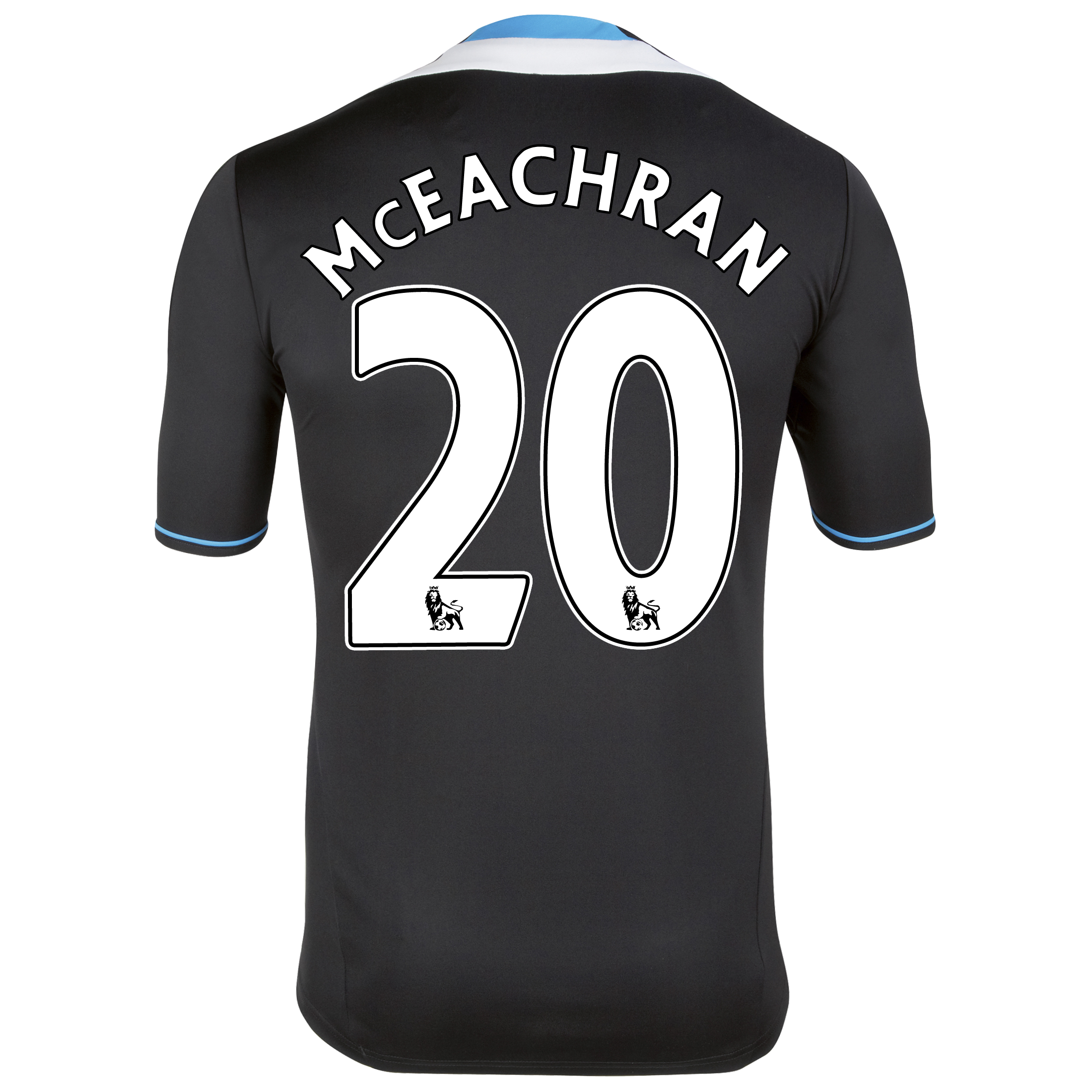 Chelsea Away Shirt 2011/12 - Womens with McEachran 20 printing.