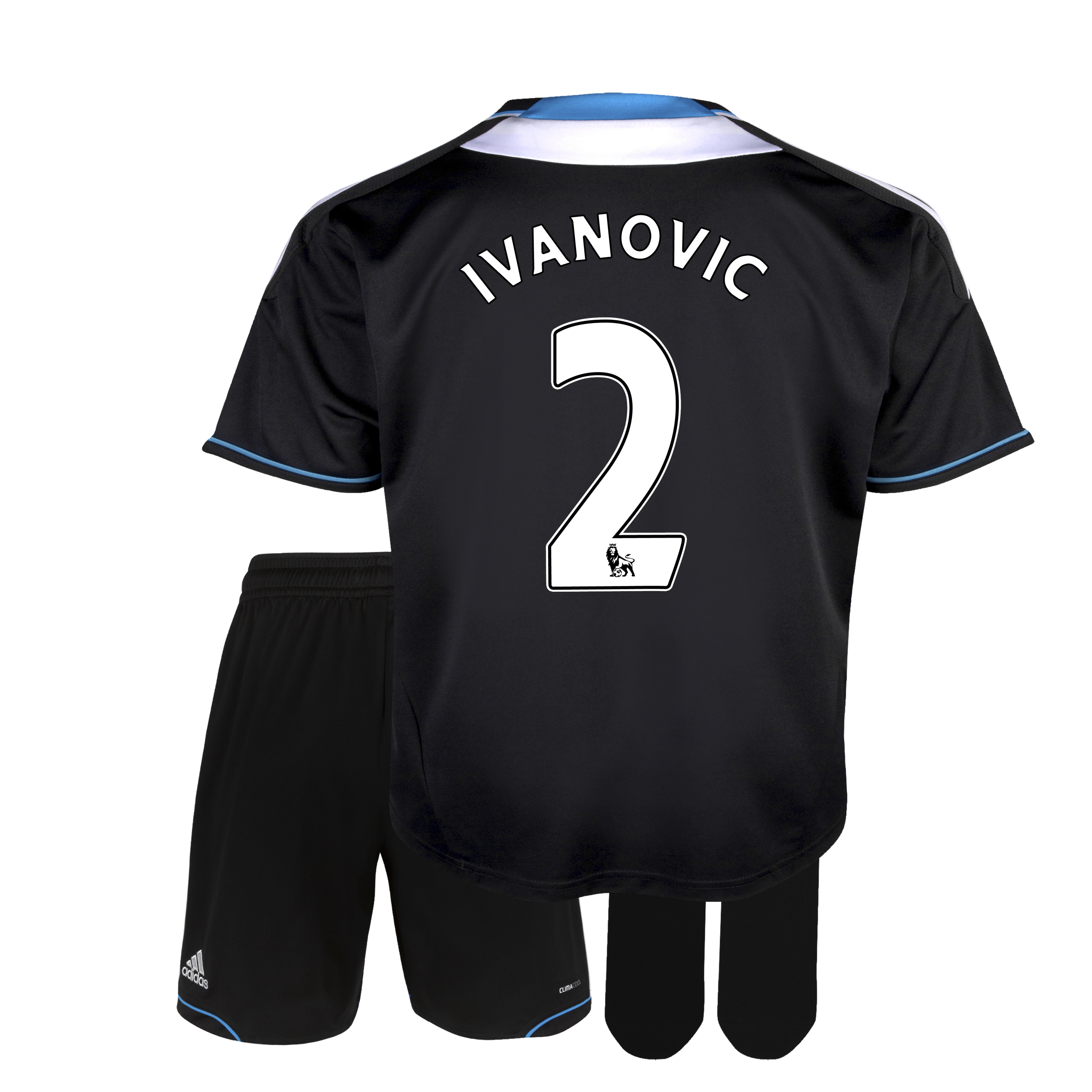 Chelsea Away Mini Kit 201112 with Ivanovic 2 printing