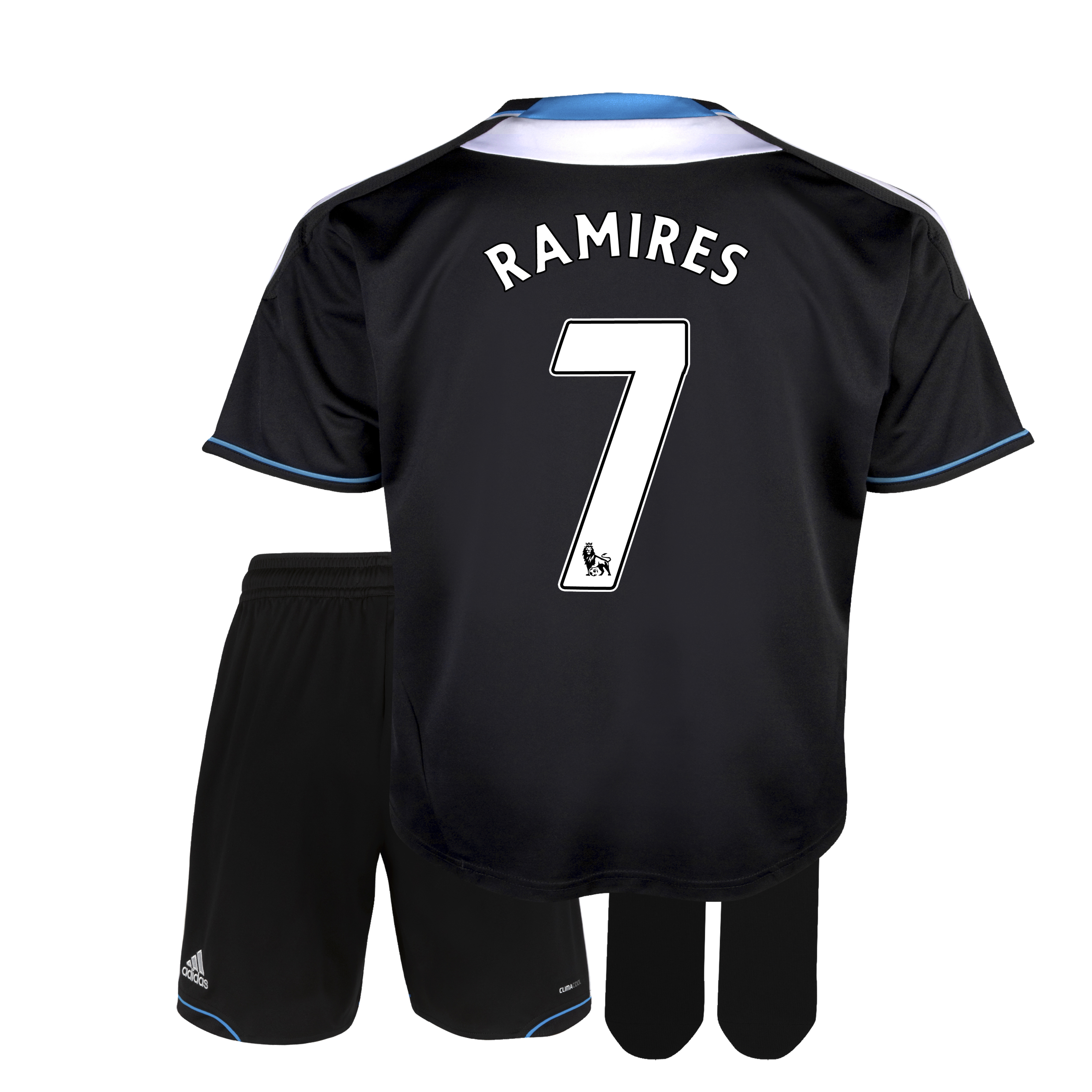 Chelsea Away Mini Kit 201112 with Ramires 7 printing