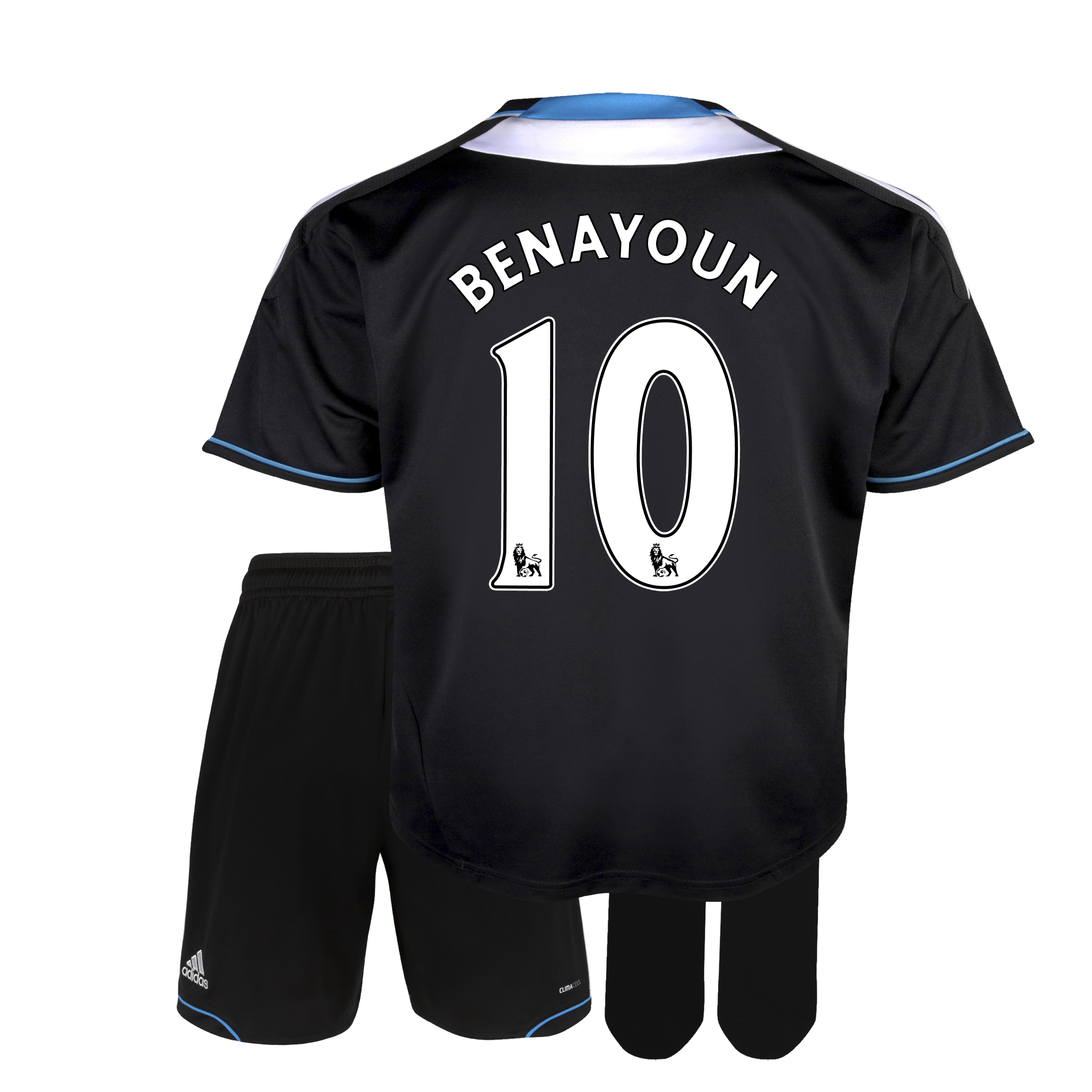 Chelsea Away Mini Kit 201112 with Benayoun 10 printing