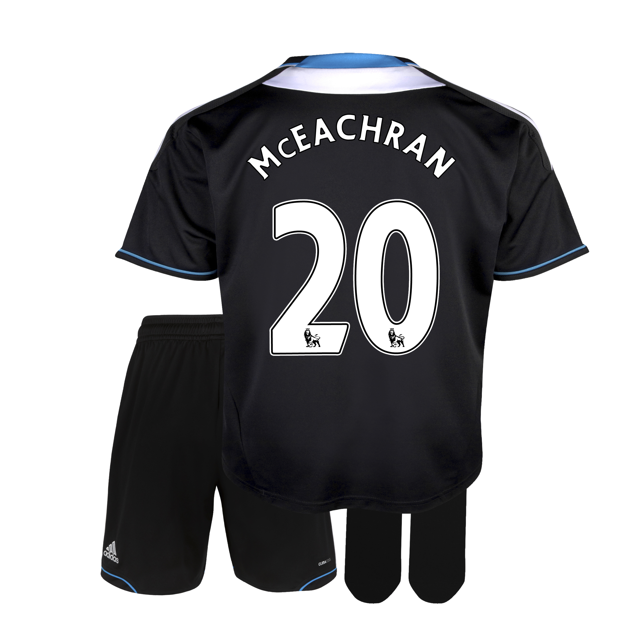 Chelsea Away Mini Kit 201112 with McEachran 46 printing