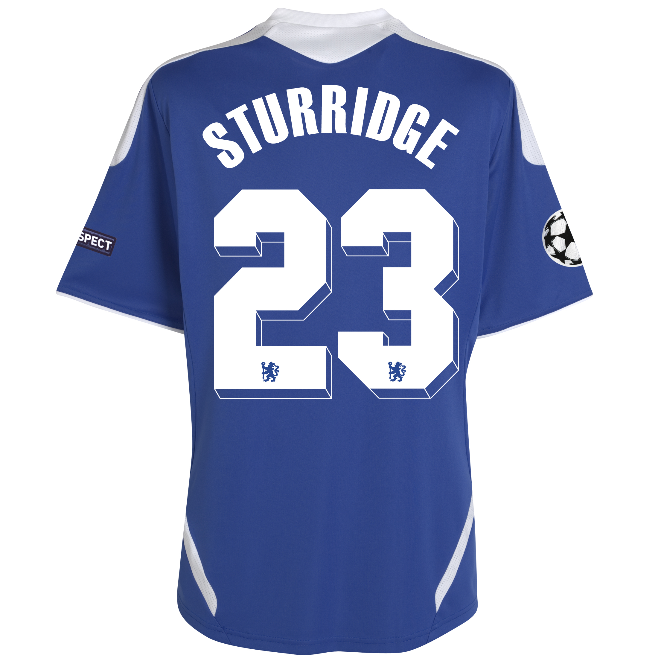 Chelsea UEFA Champions League Home Shirt 201112 with Sturridge 23 printing
