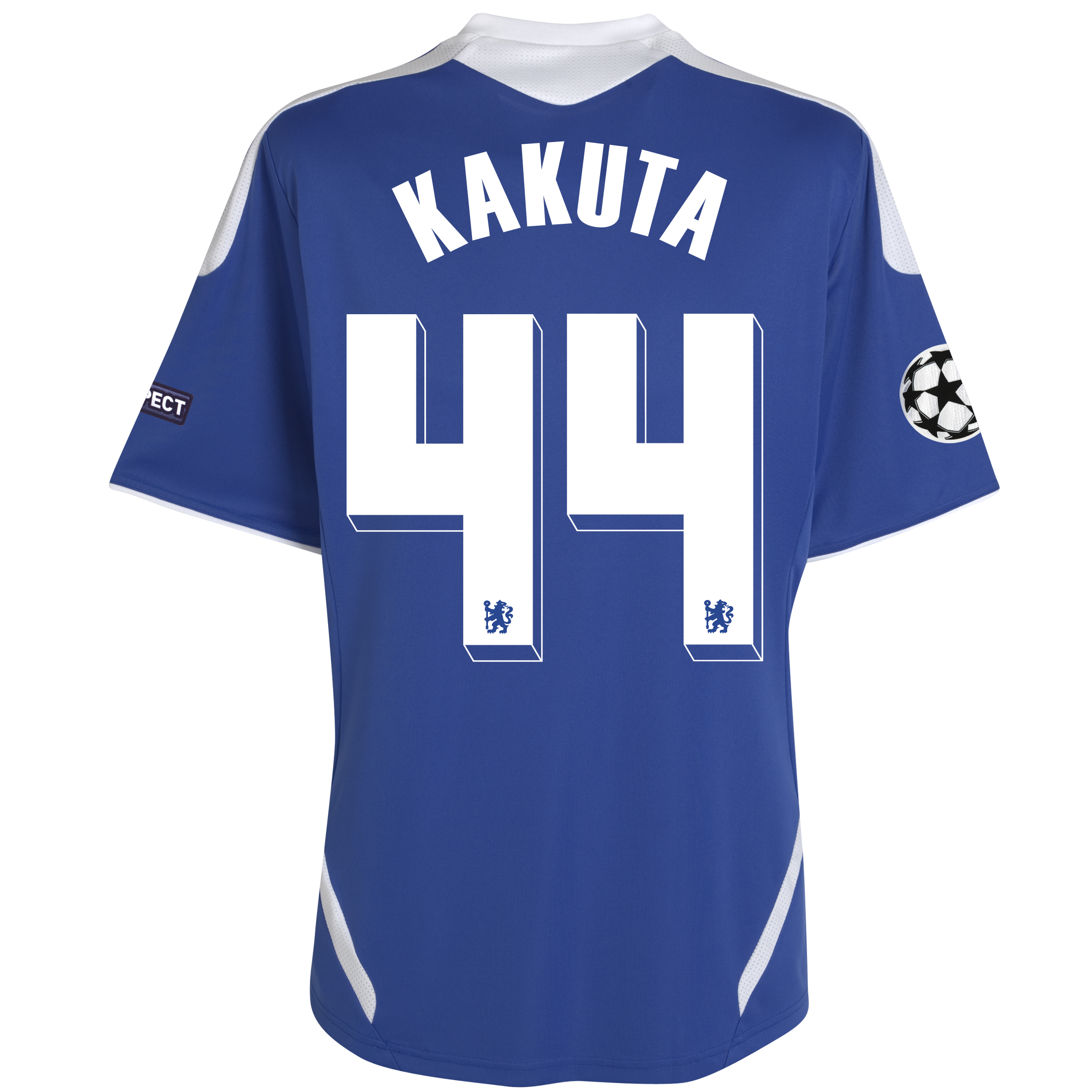 Chelsea UEFA Champions League Home Shirt 201112 with Kakuta 44 printing