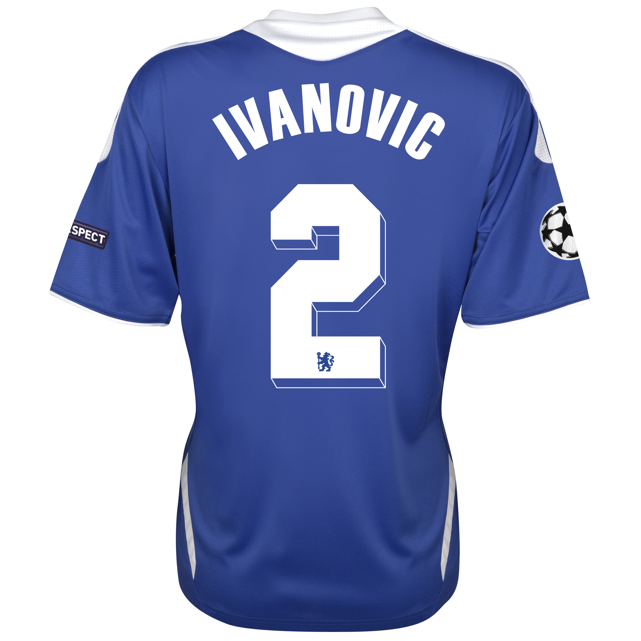 Chelsea UEFA Champions League Home Shirt 201112 Womens with Ivanovic 2 printing