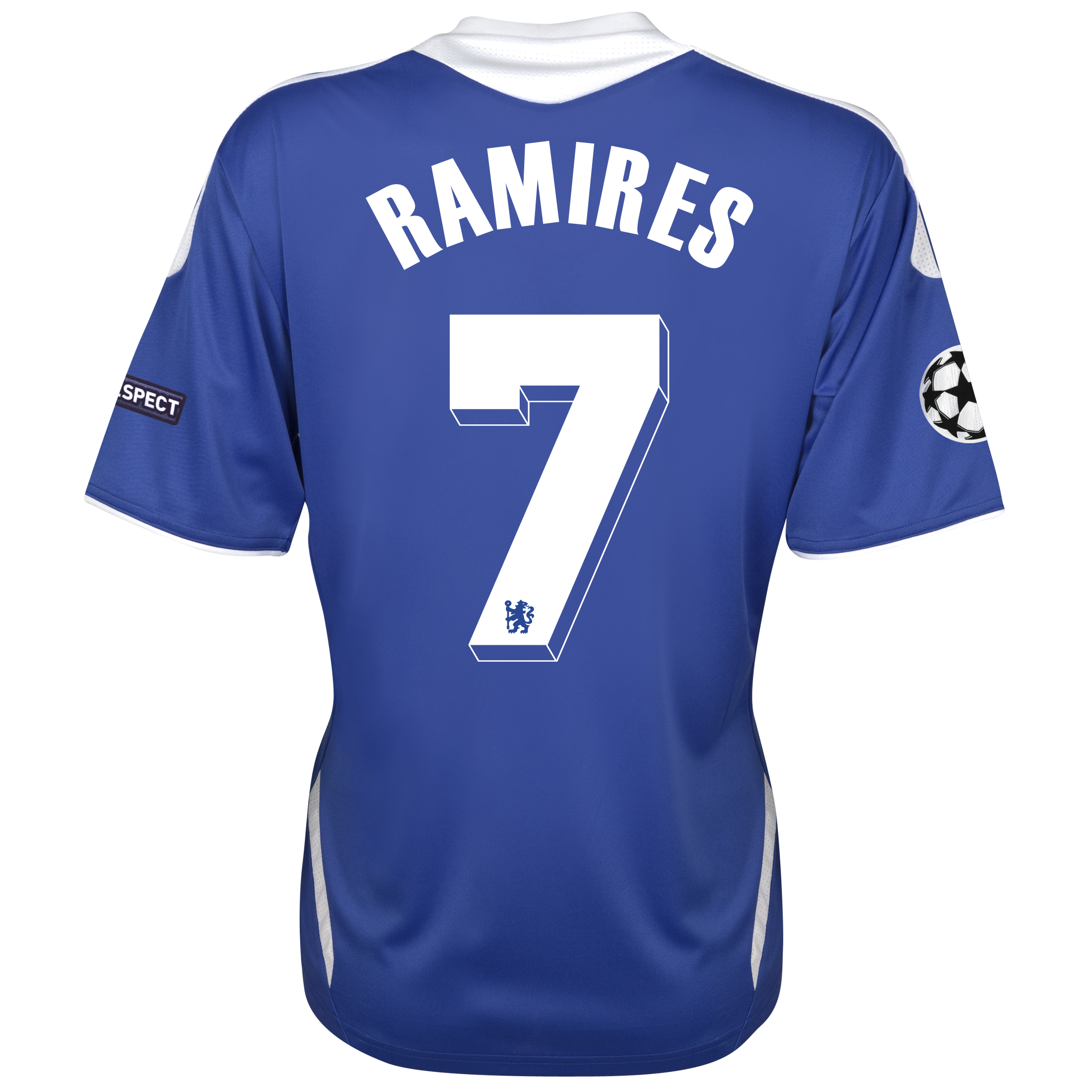 Chelsea UEFA Champions League Home Shirt 201112 Womens with Ramires 7 printing