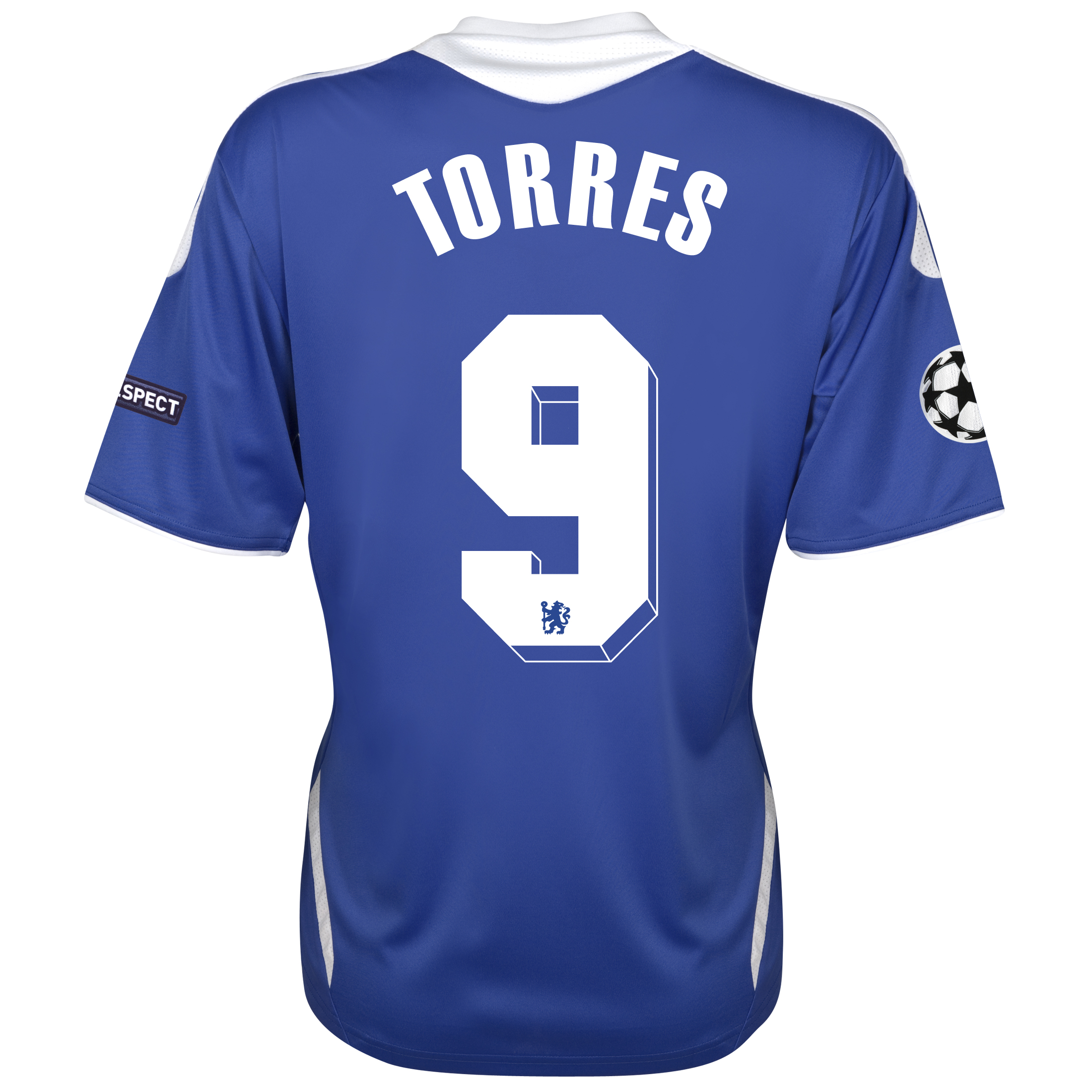 Chelsea UEFA Champions League Home Shirt 201112 Womens with Torres 9 printing