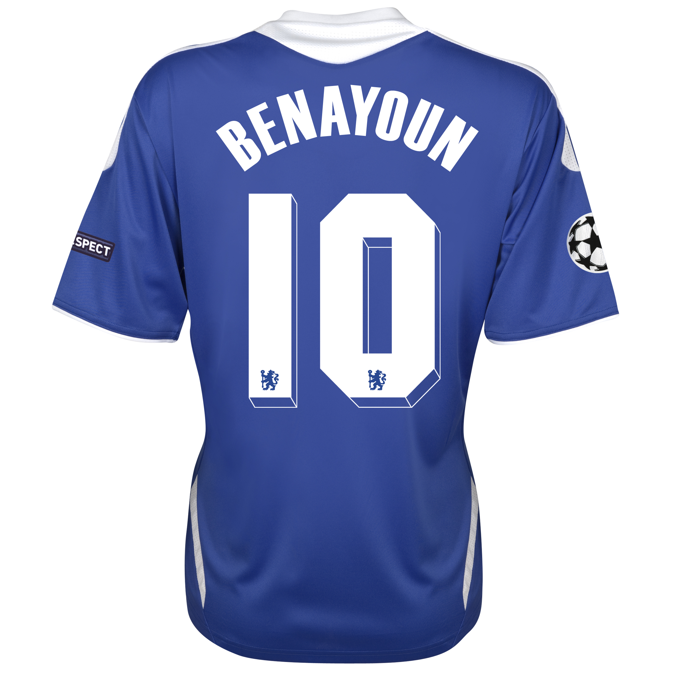 Chelsea UEFA Champions League Home Shirt 201112 Womens with Benayoun 10 printing