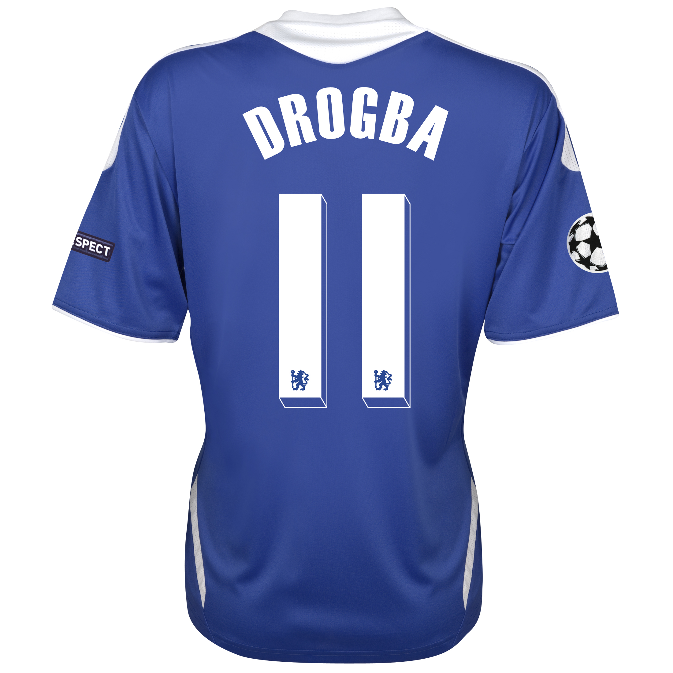 Chelsea UEFA Champions League Home Shirt 201112 Womens with Drogba 11 printing