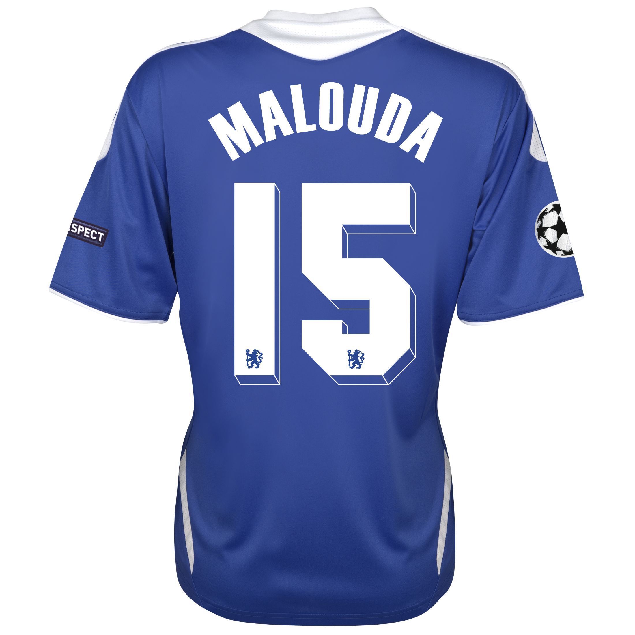 Chelsea UEFA Champions League Home Shirt 201112 Womens with Malouda 15 printing