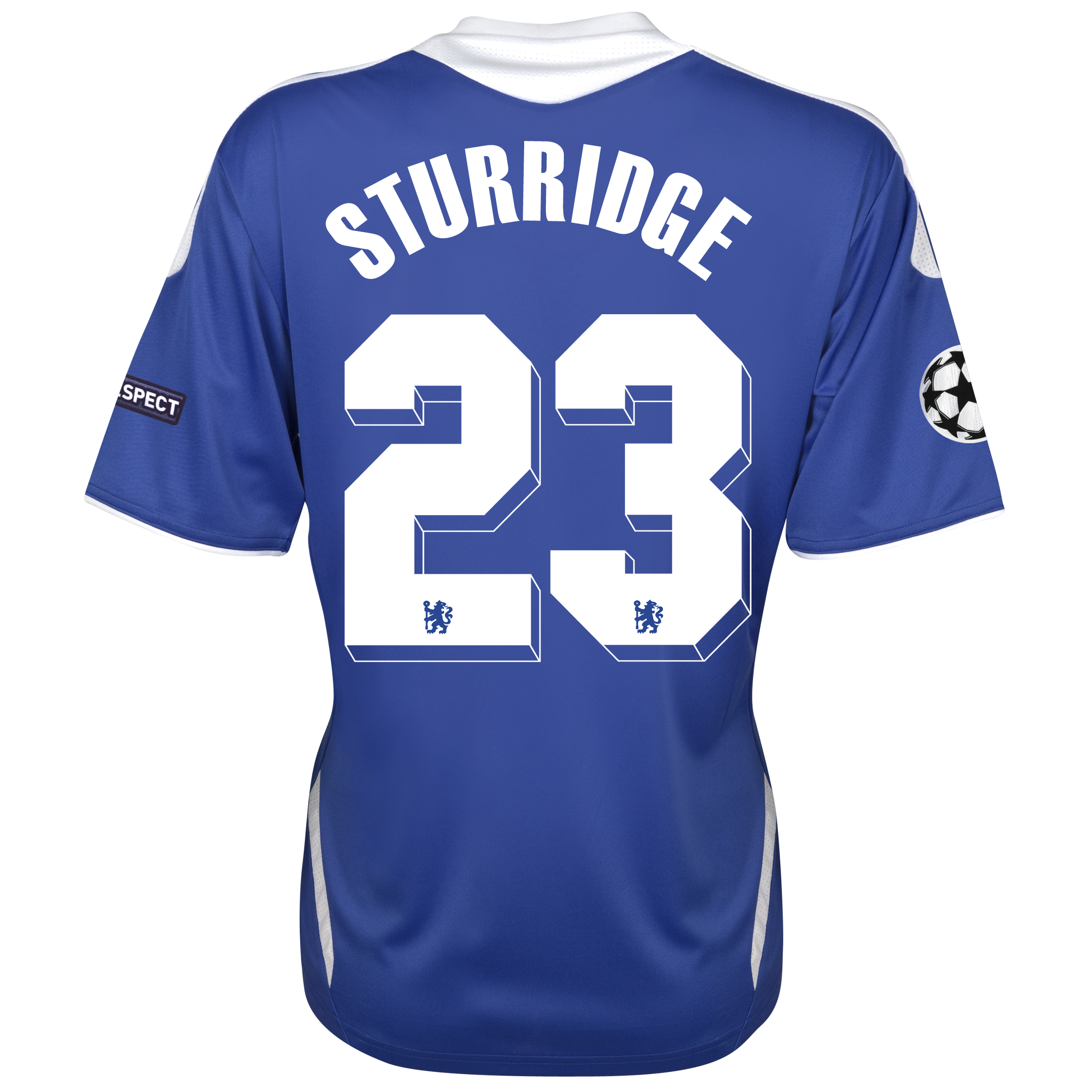 Chelsea UEFA Champions League Home Shirt 201112 Womens with Sturridge 23 printing