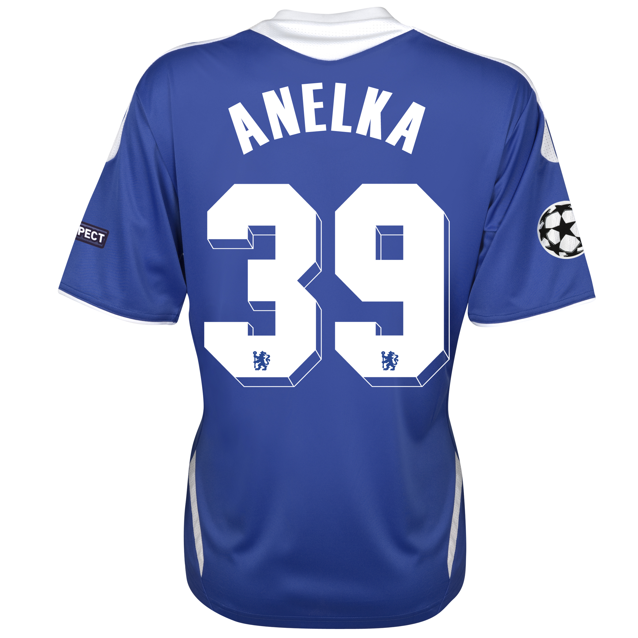 Chelsea UEFA Champions League Home Shirt 201112 Womens with Anelka 39 printing