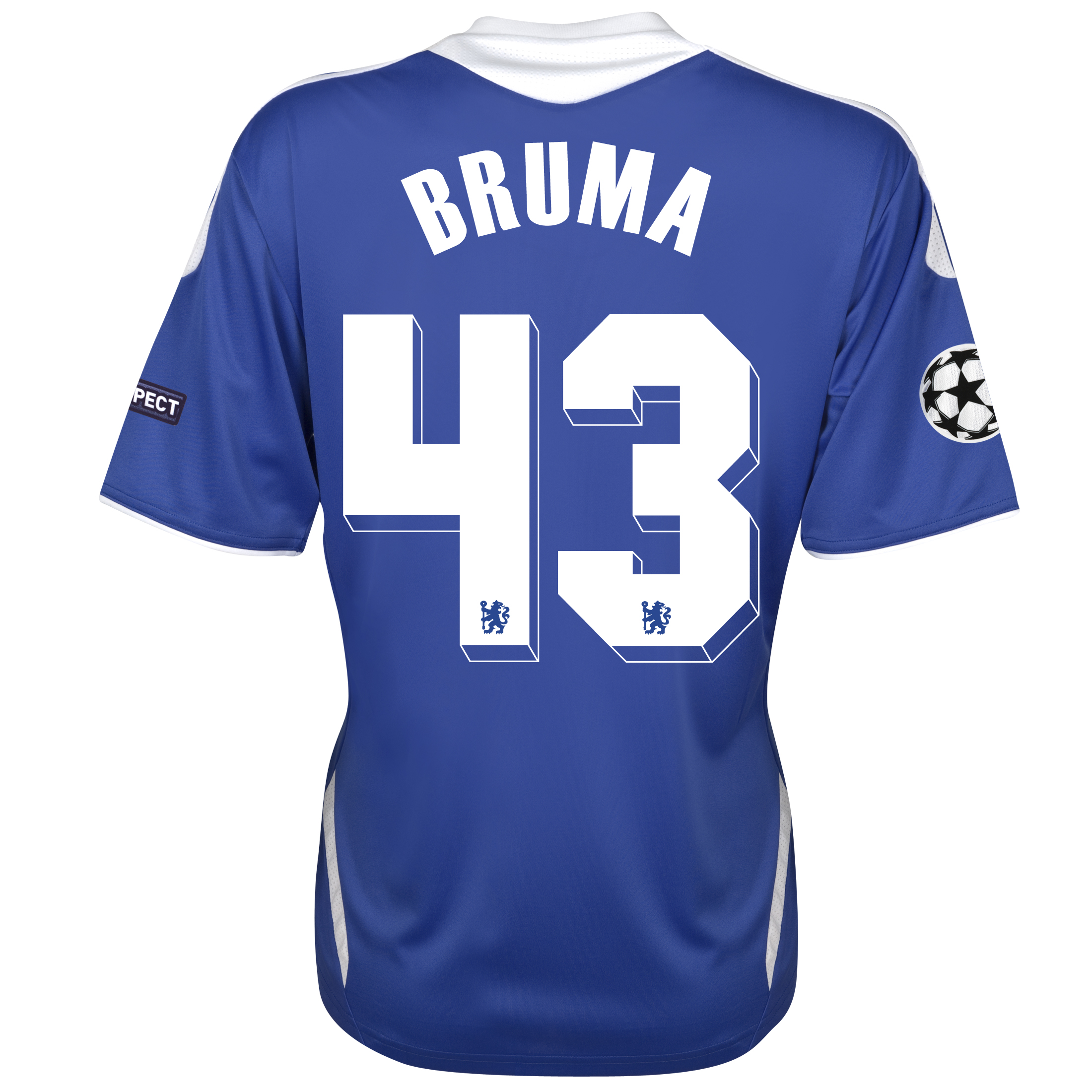 Chelsea UEFA Champions League Home Shirt 201112 Womens with Bruma 43 printing