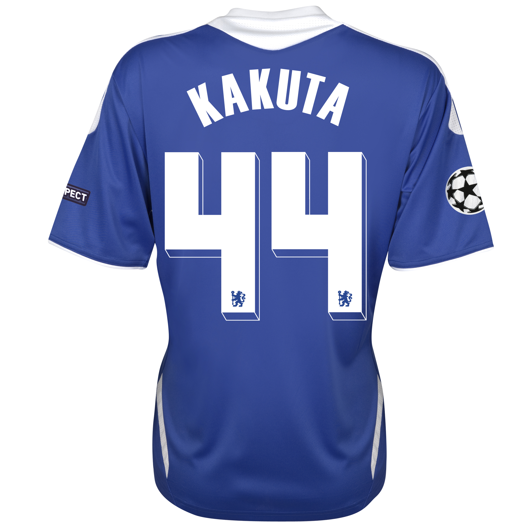 Chelsea UEFA Champions League Home Shirt 201112 Womens with Kakuta 44 printing