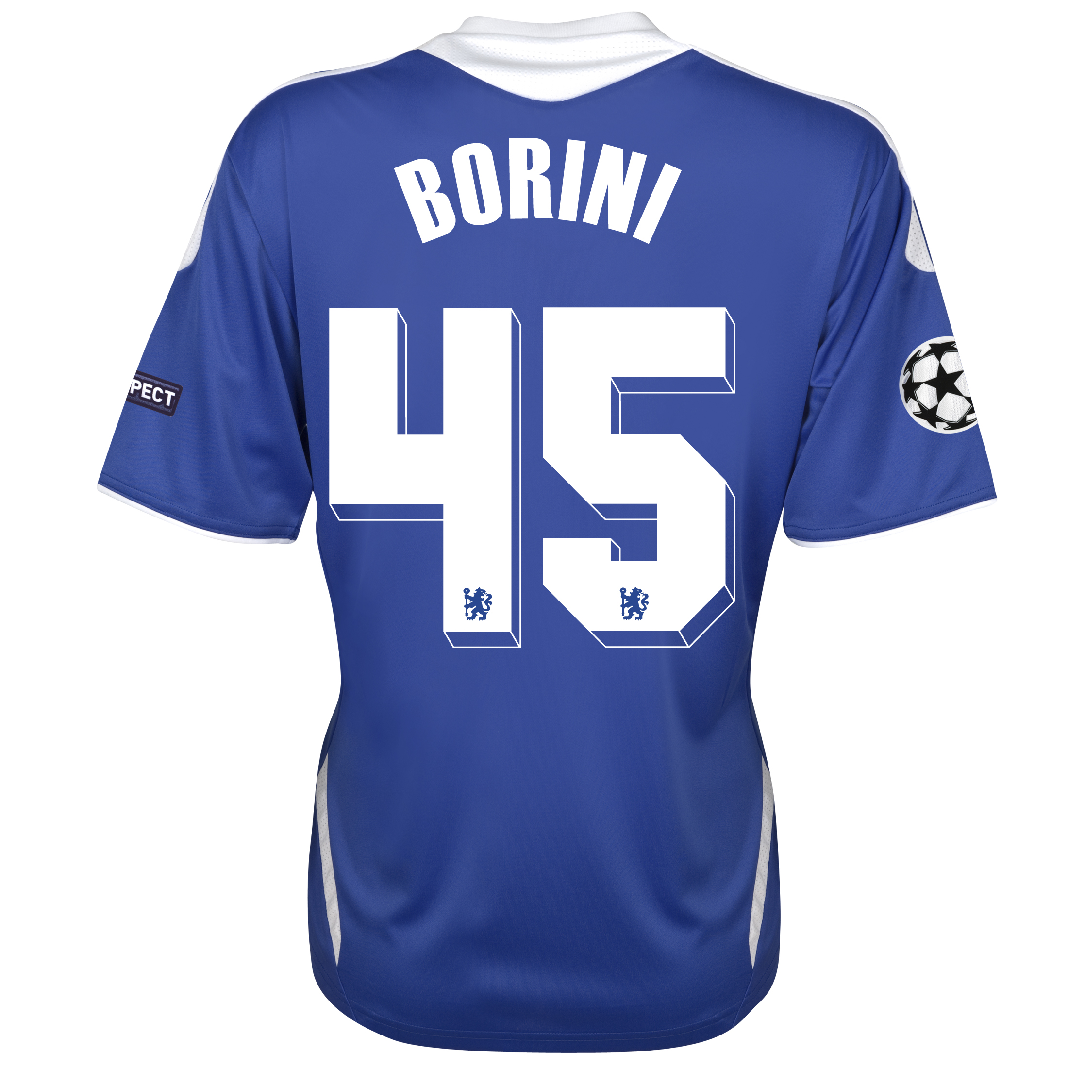 Chelsea UEFA Champions League Home Shirt 201112 Womens with Borini 45 printing