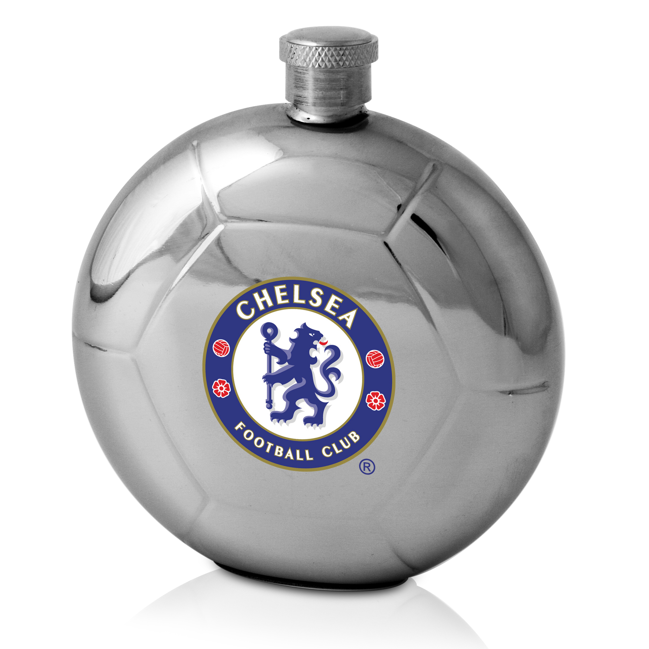 Chelsea Football Shaped Hip Flask
