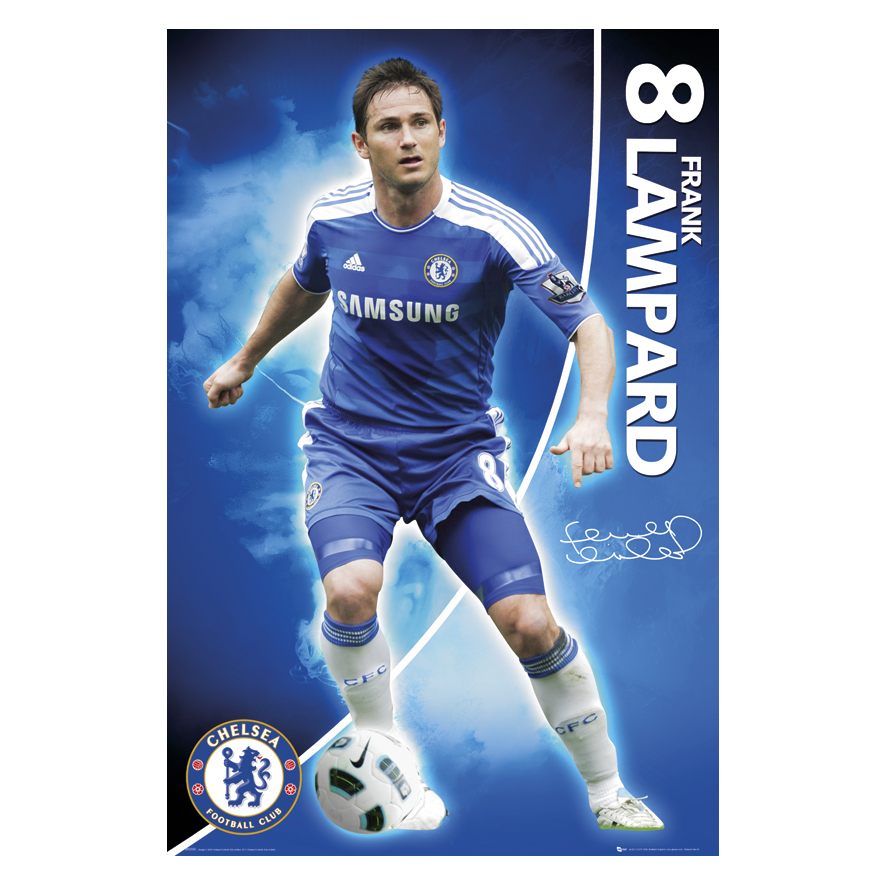 Chelsea 201112 Lampard Poster 61 x 92cm