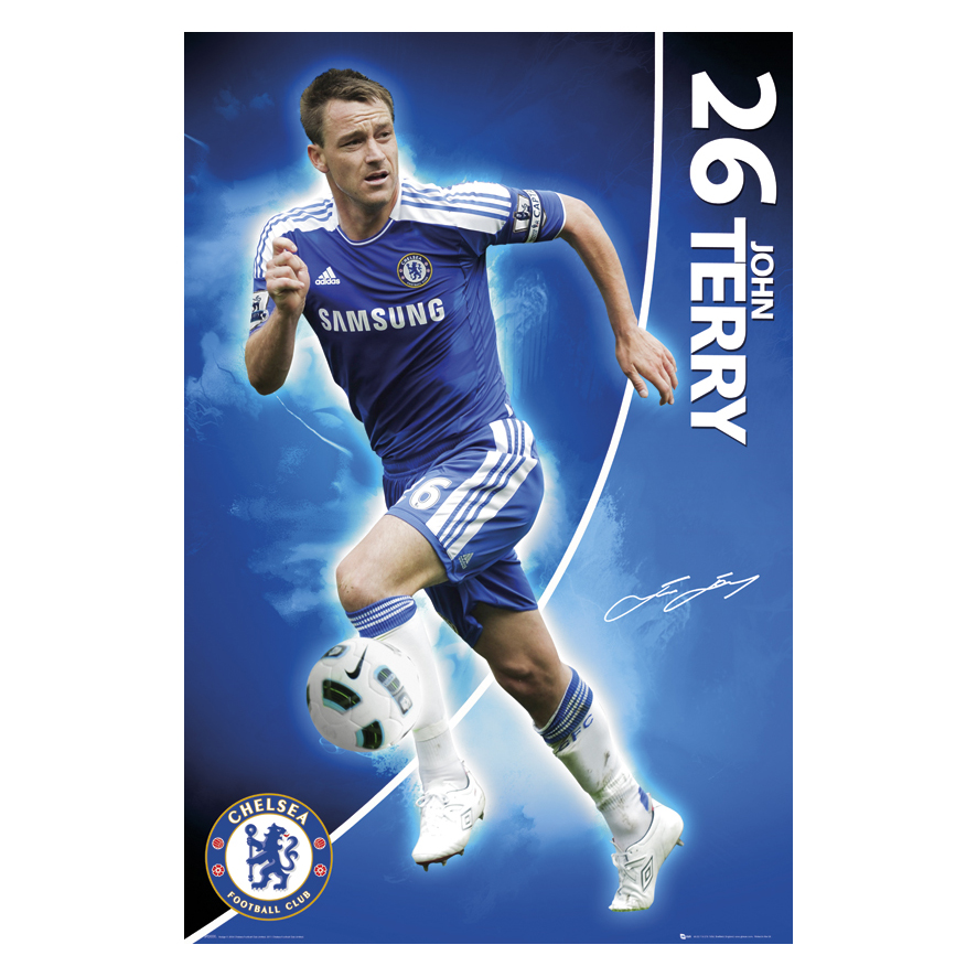 Chelsea 201112 Terry Poster 61 x 92cm