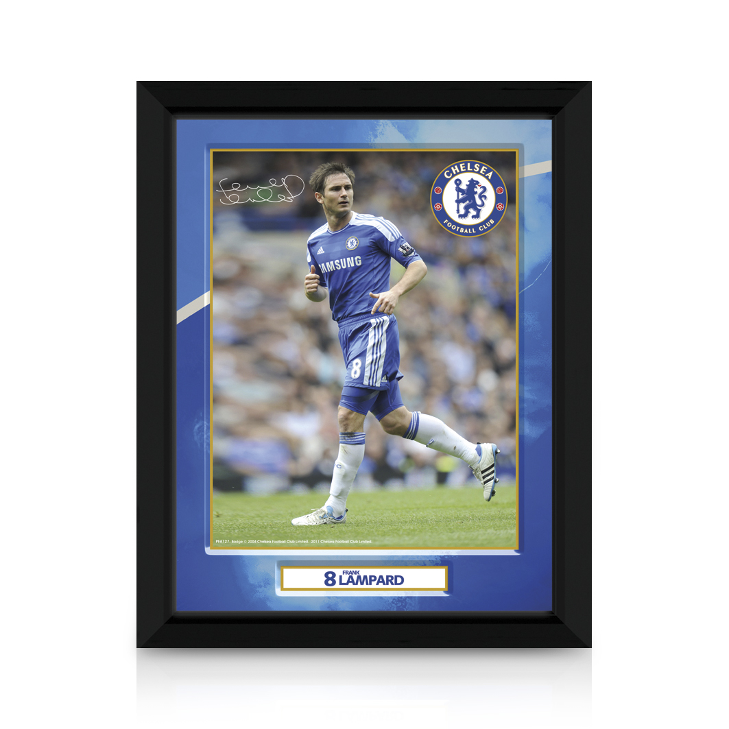 Chelsea 2011/12 Lampard Framed Print - 8 x 6