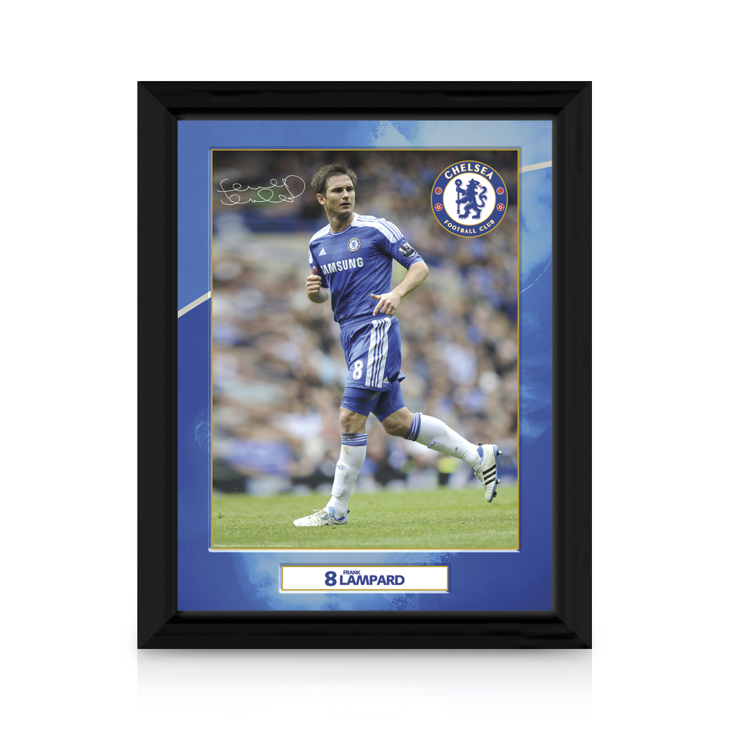 Chelsea 2011/12 Lampard Framed Print - 12 x 16