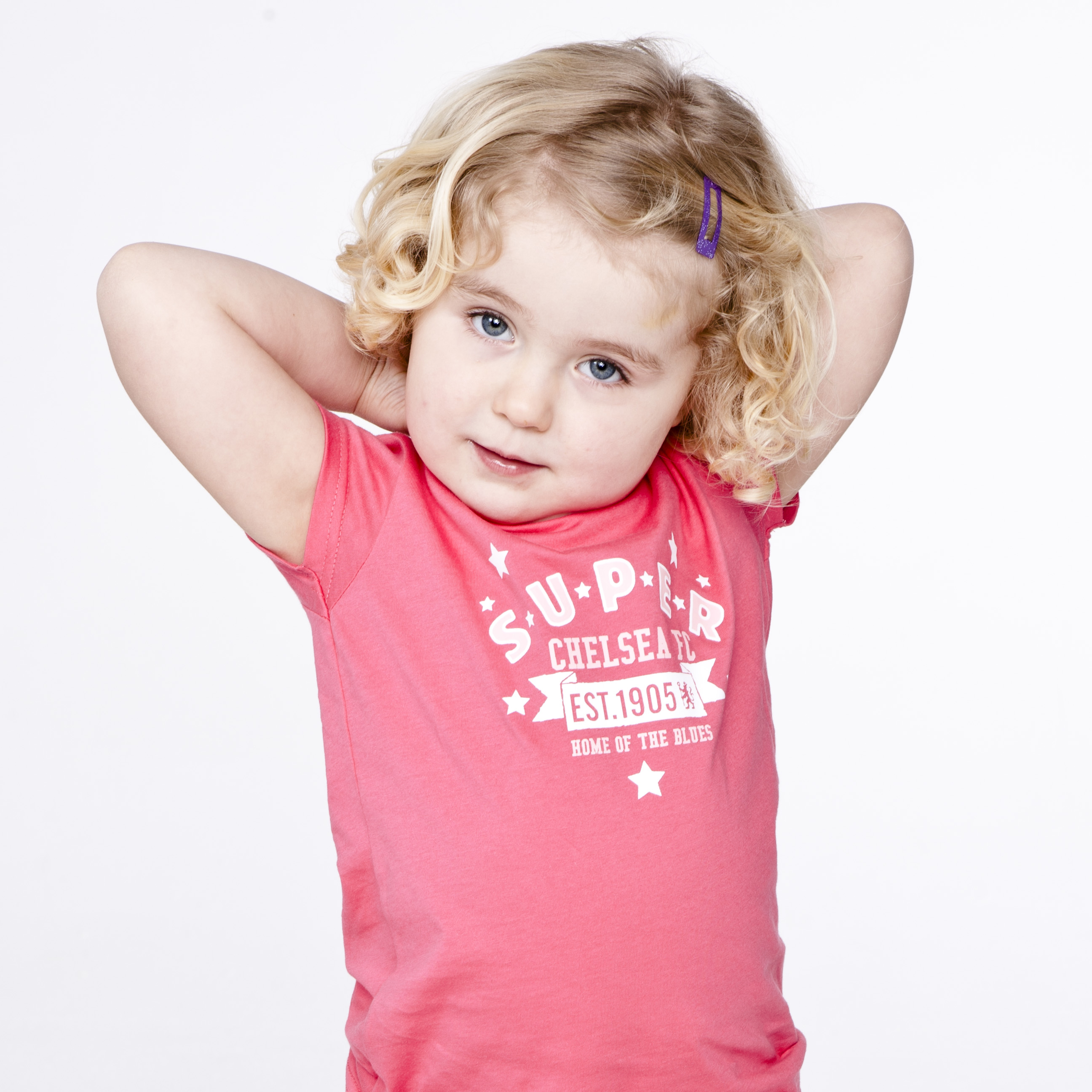 Chelsea Super Est 1905 T-Shirt - Blush Pink - Infant Girls
