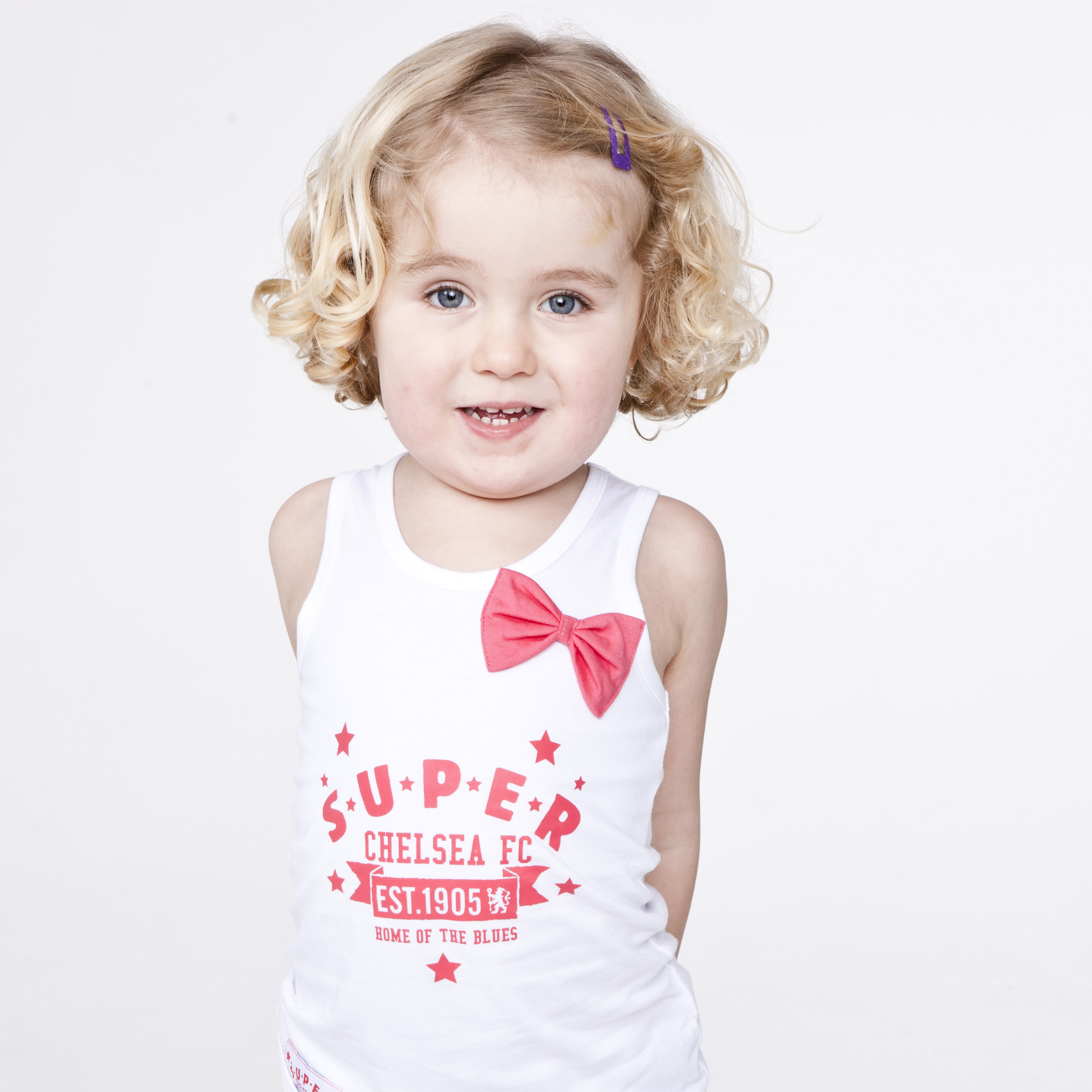 Chelsea Super Est 1905 Vest - White - Infant Girls