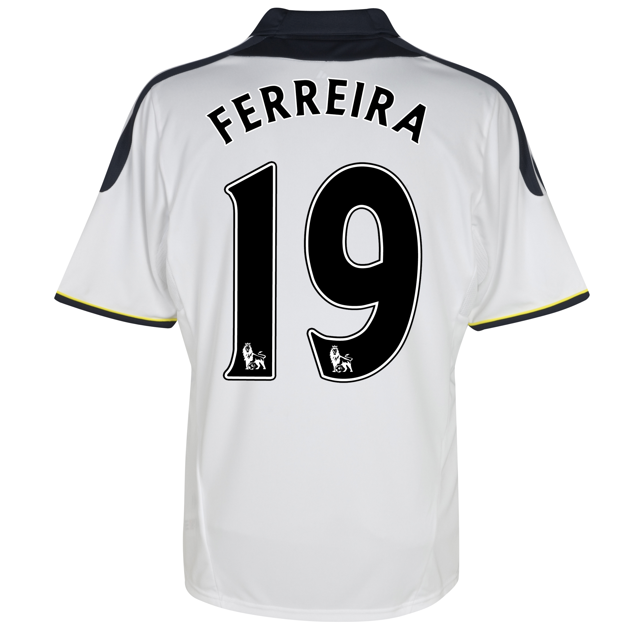 <br>Chelsea Third Shirt 2011/12 with Ferreira 19 printing