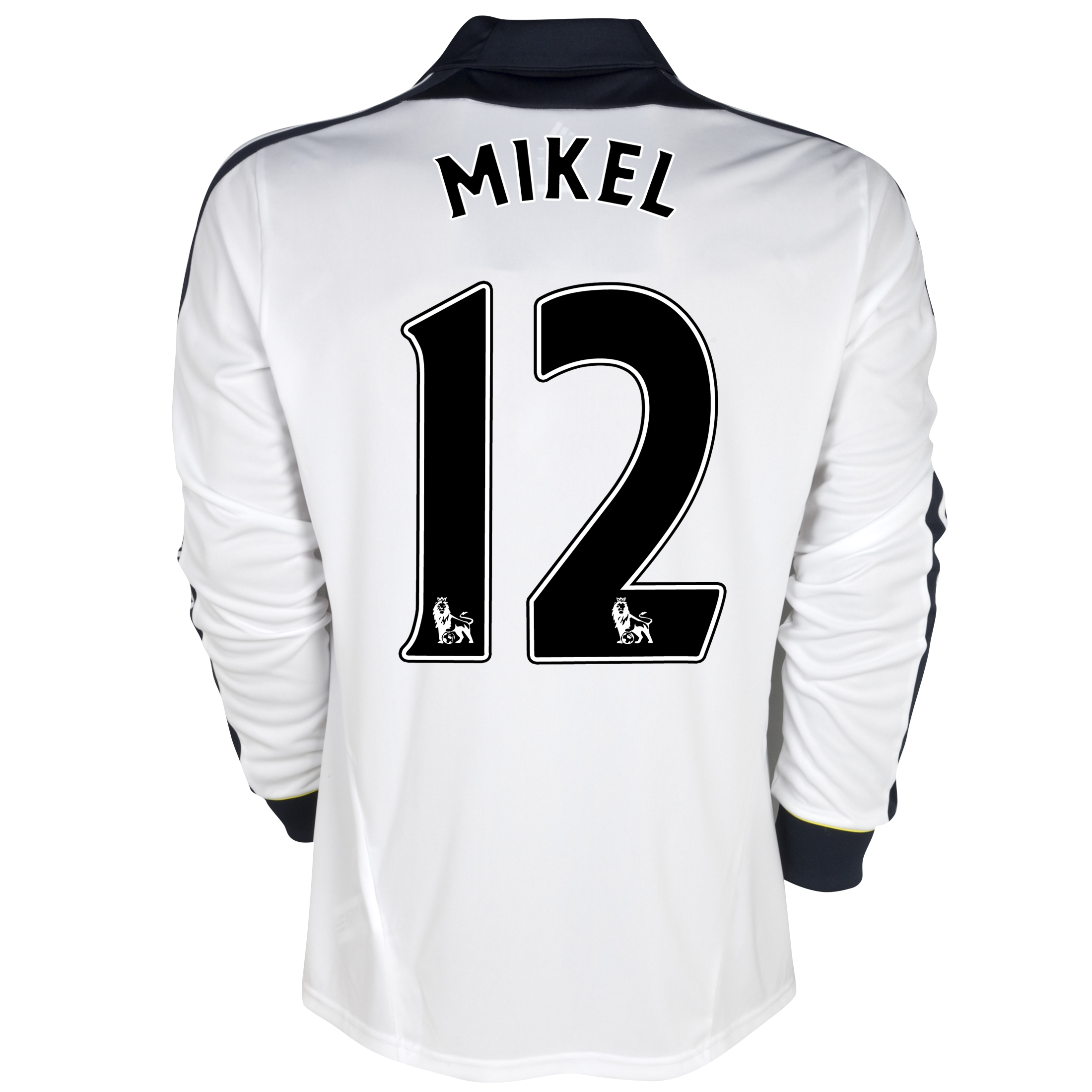 <br>Chelsea Third Shirt 2011/12 Long Sleeve with Mikel 12 printing