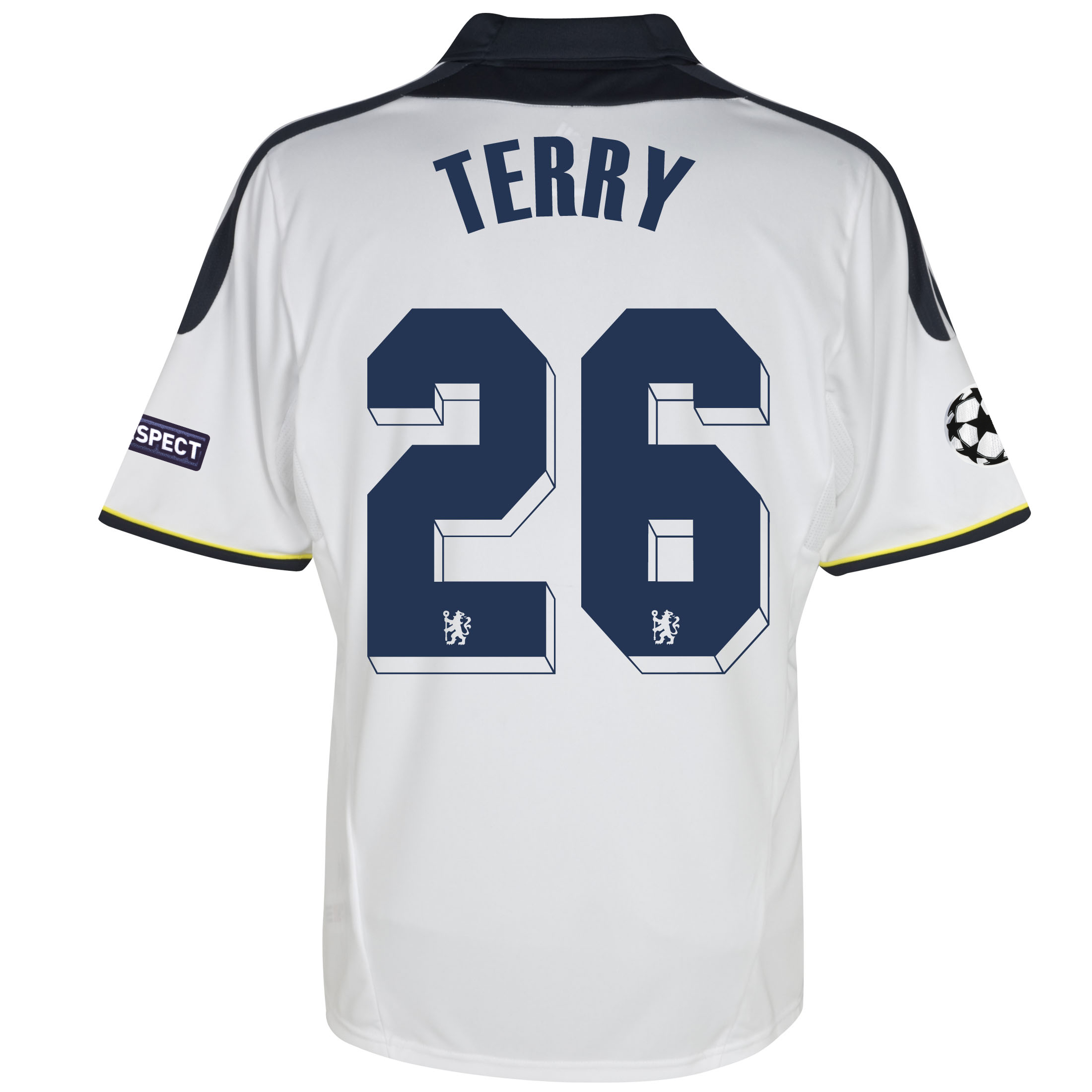 Chelsea UEFA Champions League Third Shirt 2011/12 with Terry 26 printing