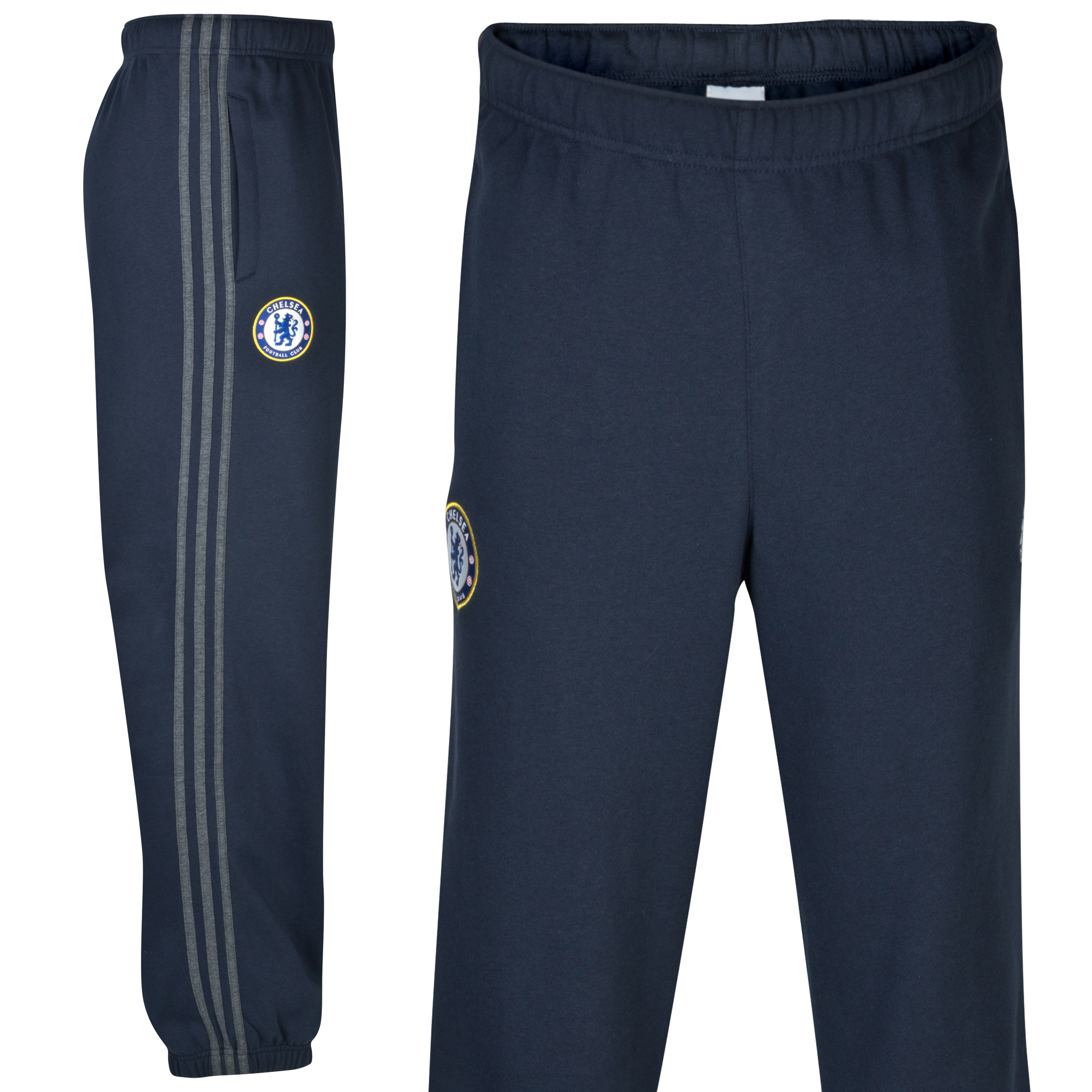 adidas Chelsea Core Track Pant Dark Navy~Dark Grey Heather~White