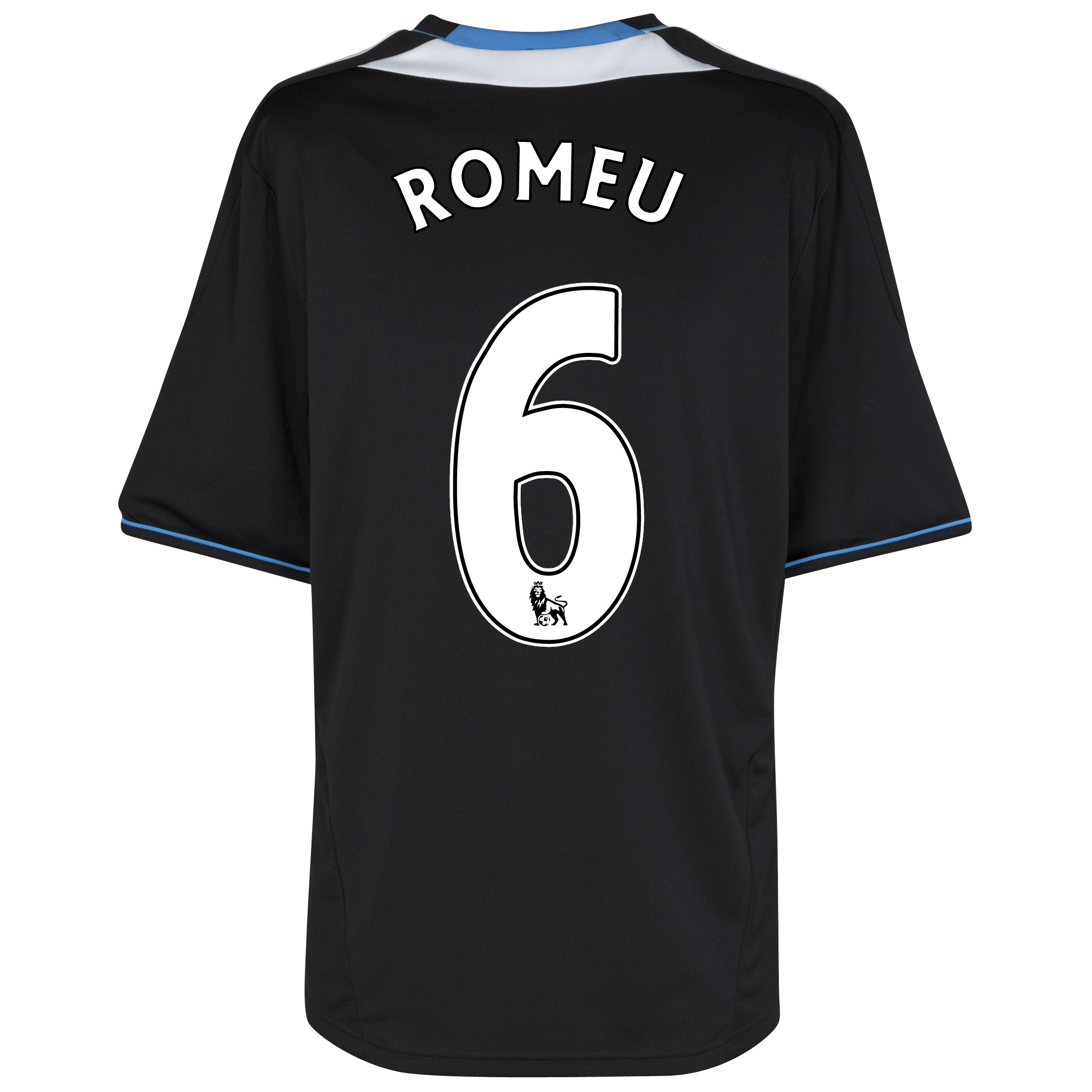 <br>Chelsea Away Shirt 2011/12 with Romeu 6 printing