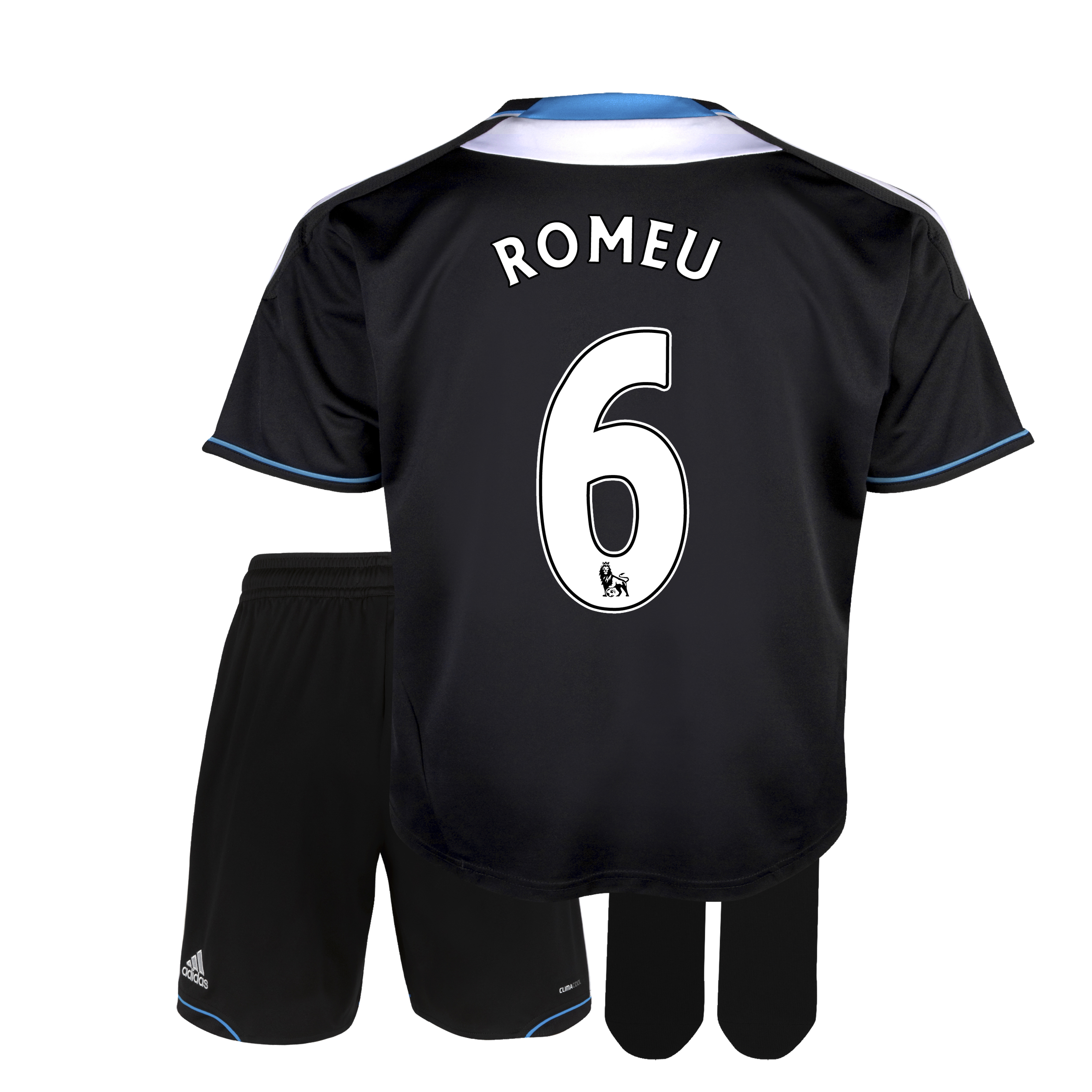 Chelsea Away Mini Kit 2011-12 with Romeu 6 printing