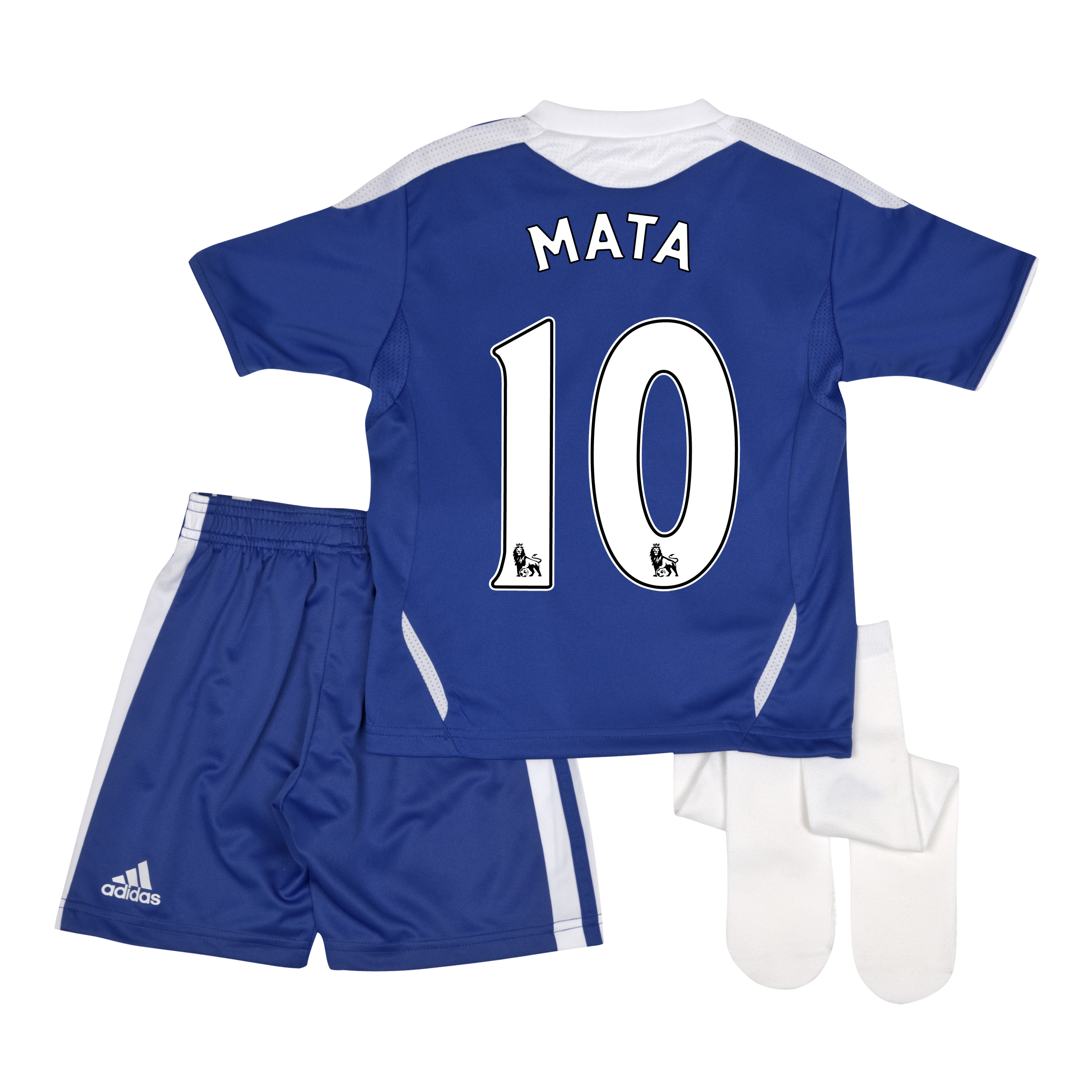 <br>Chelsea Home Mini Kit 2011/12 with Mata 10 printing
