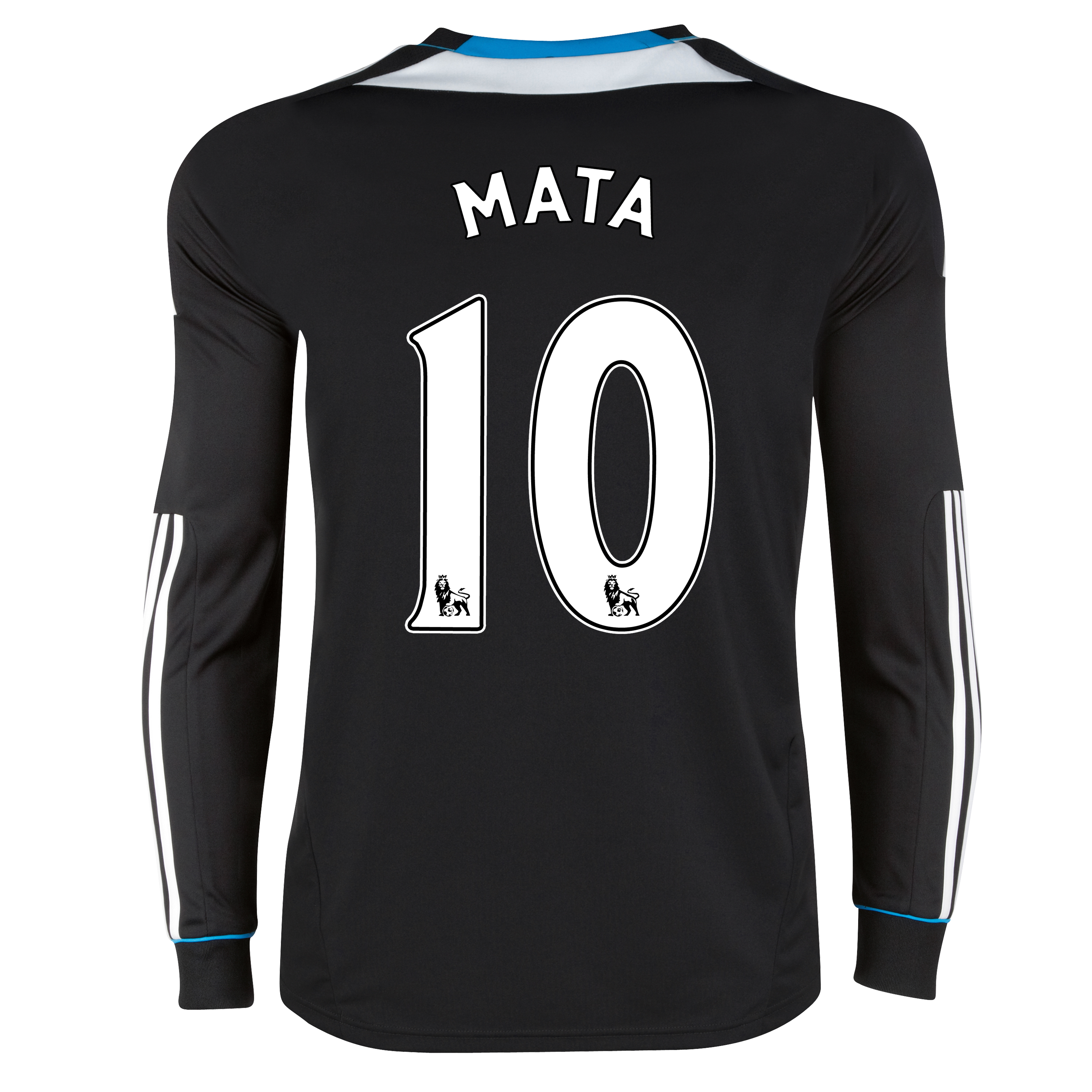 <br>Chelsea Away Shirt 2011/12 Long Sleeve with Mata 10 printing