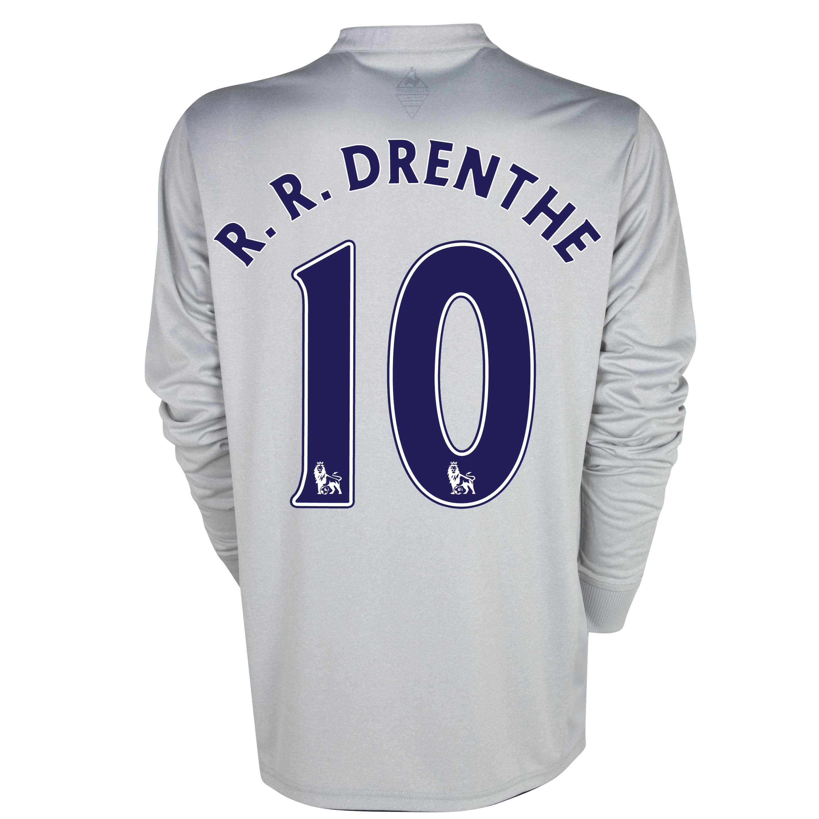 Everton 3rd Shirt 2011-12 - Long sleeved with R.R.Drenthe 10 printing